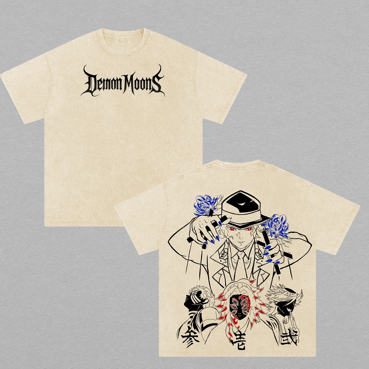 [Copy] Naruto Unisex Washed T-Shirt