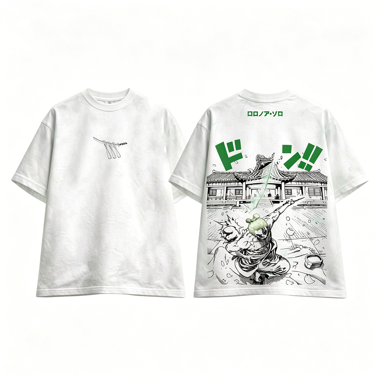 Roronoa Zoro x Sutori One Piece Oversize Unisex Shirts/Crewneck/Hoodie