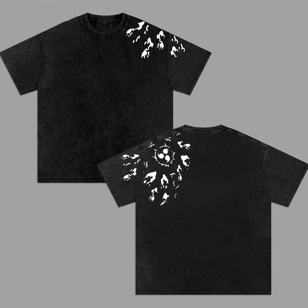 Sasuke Uchiha Naruto Anime Washed T-shirt/Crewneck/Hoodie