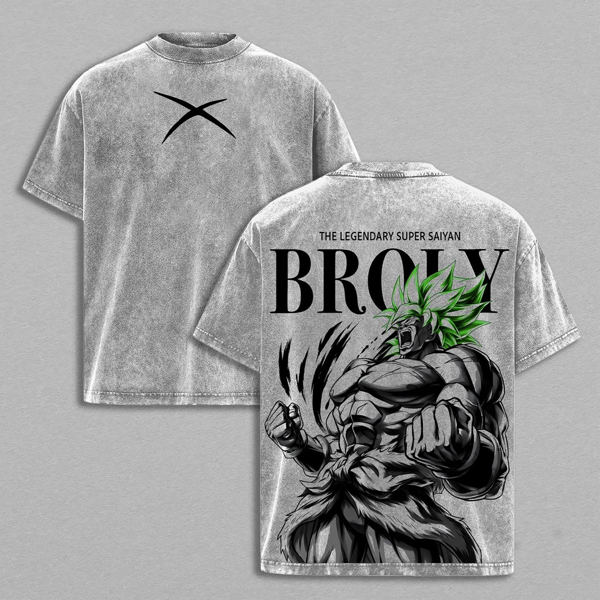 Dragon Ball Broly Washed T-shirt/Crewneck/Hoodie