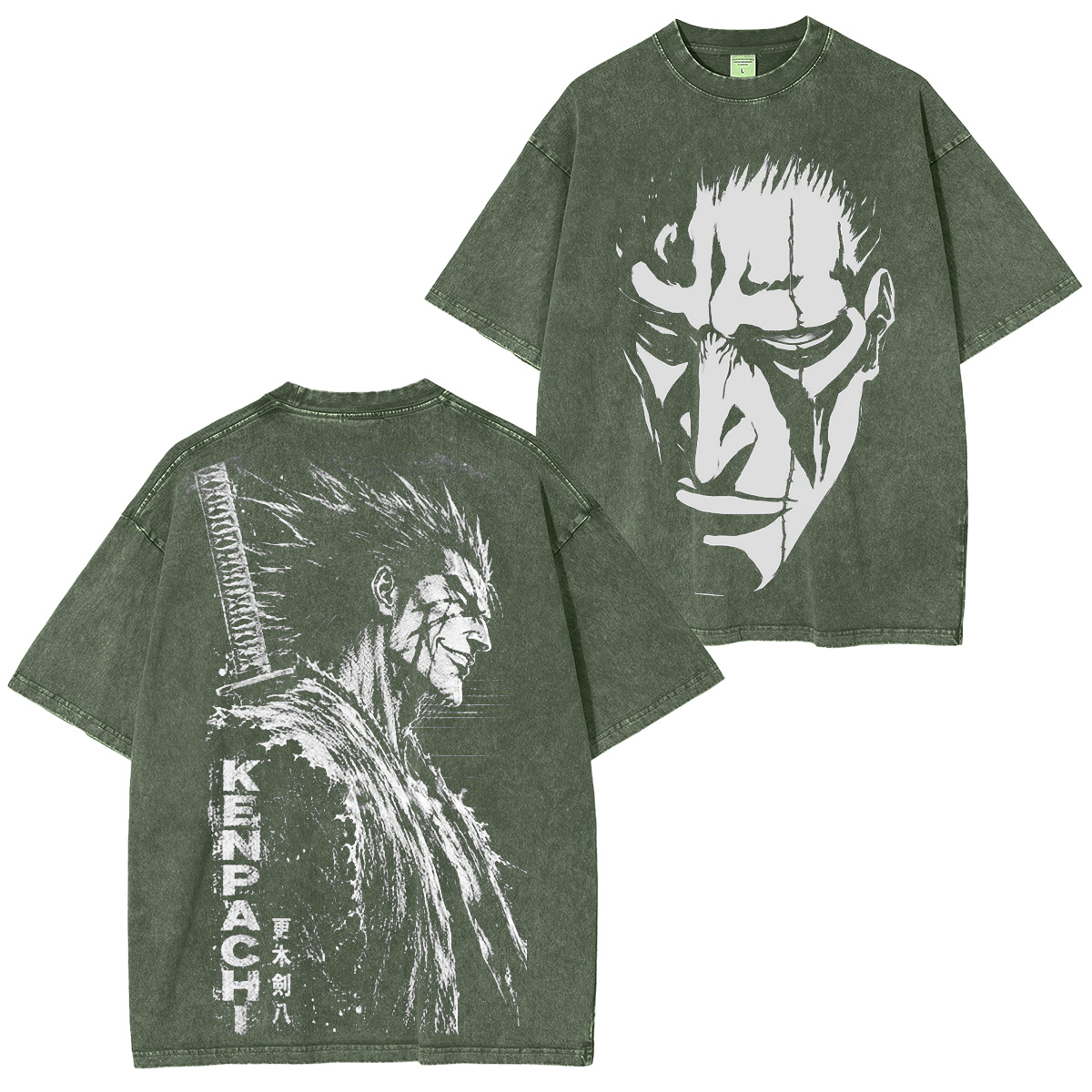 Bleach Anime Washed T-shirt