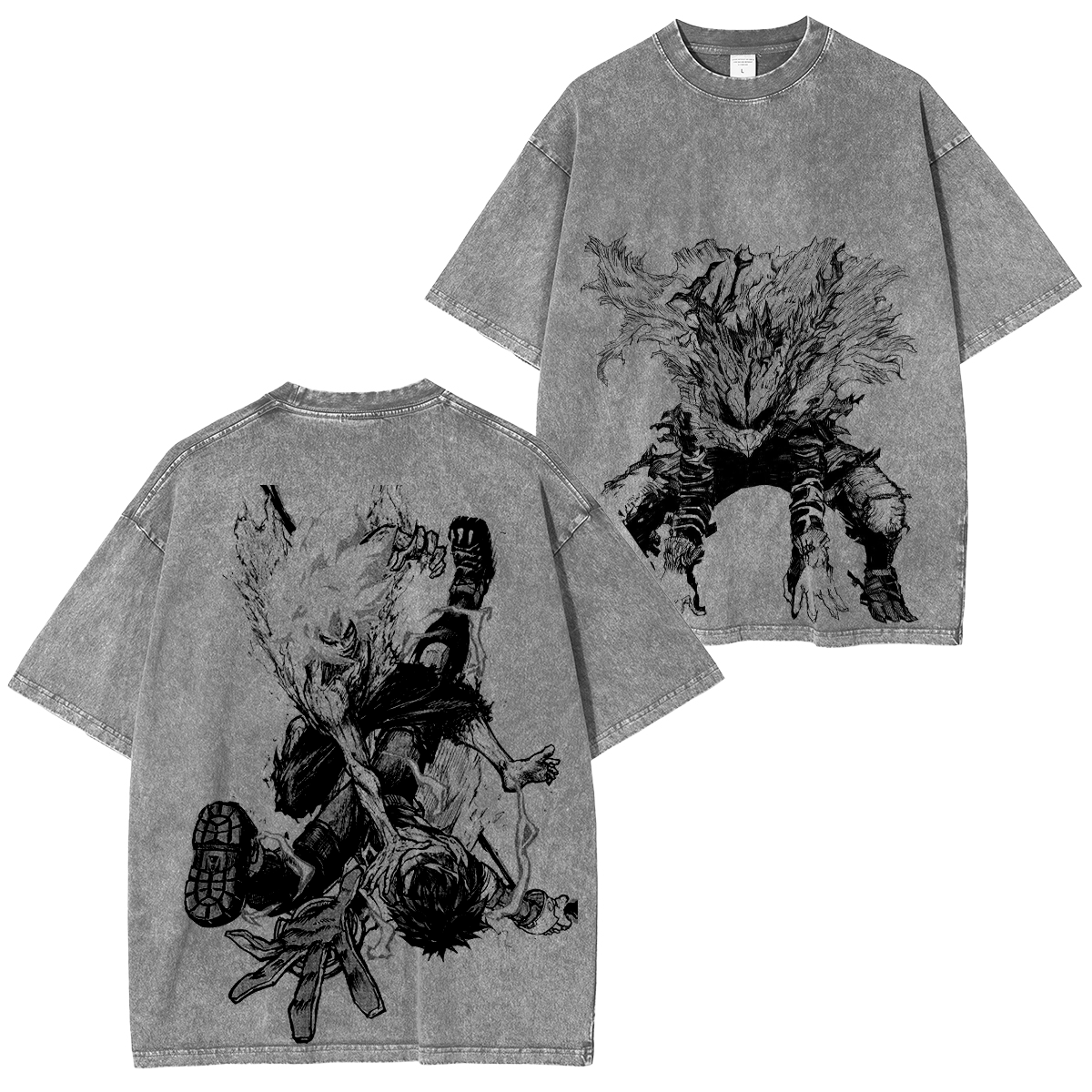 My Hero Academia Vintage washed T-shirt/Crewneck/Hoodie