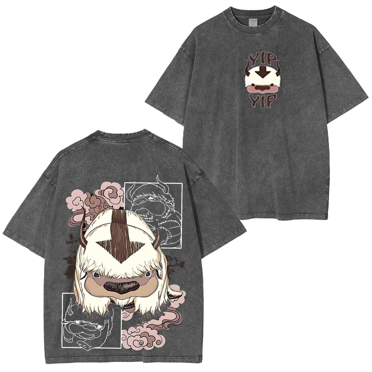 Avatar: The Last Airbender Anime Washed T-shirt