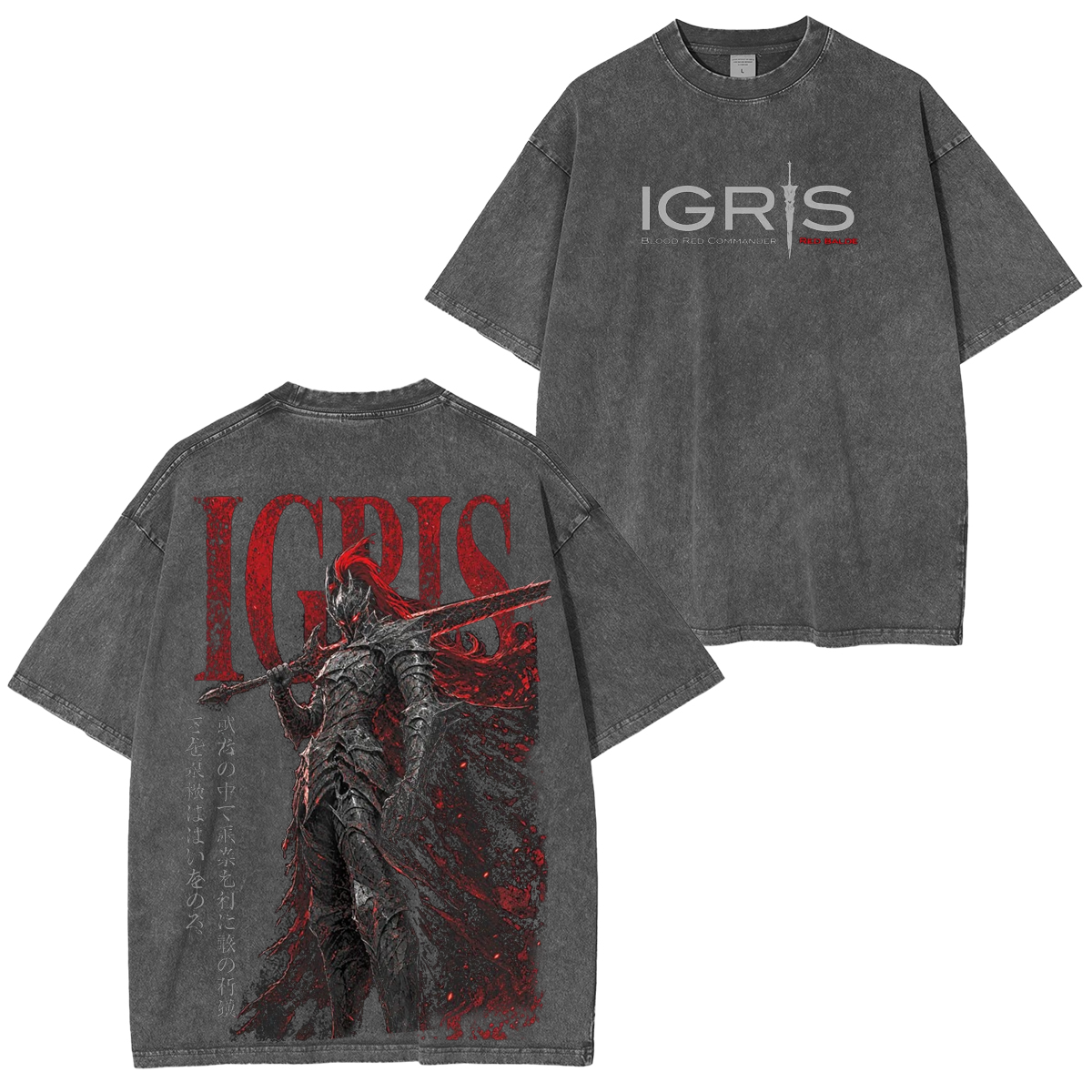 Solo Leveling Anime Washed T-shirt