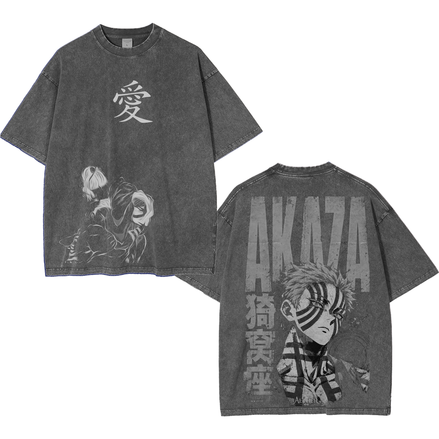 Demon Slayer Anime Washed T-shirt/Crewneck/Hoodie