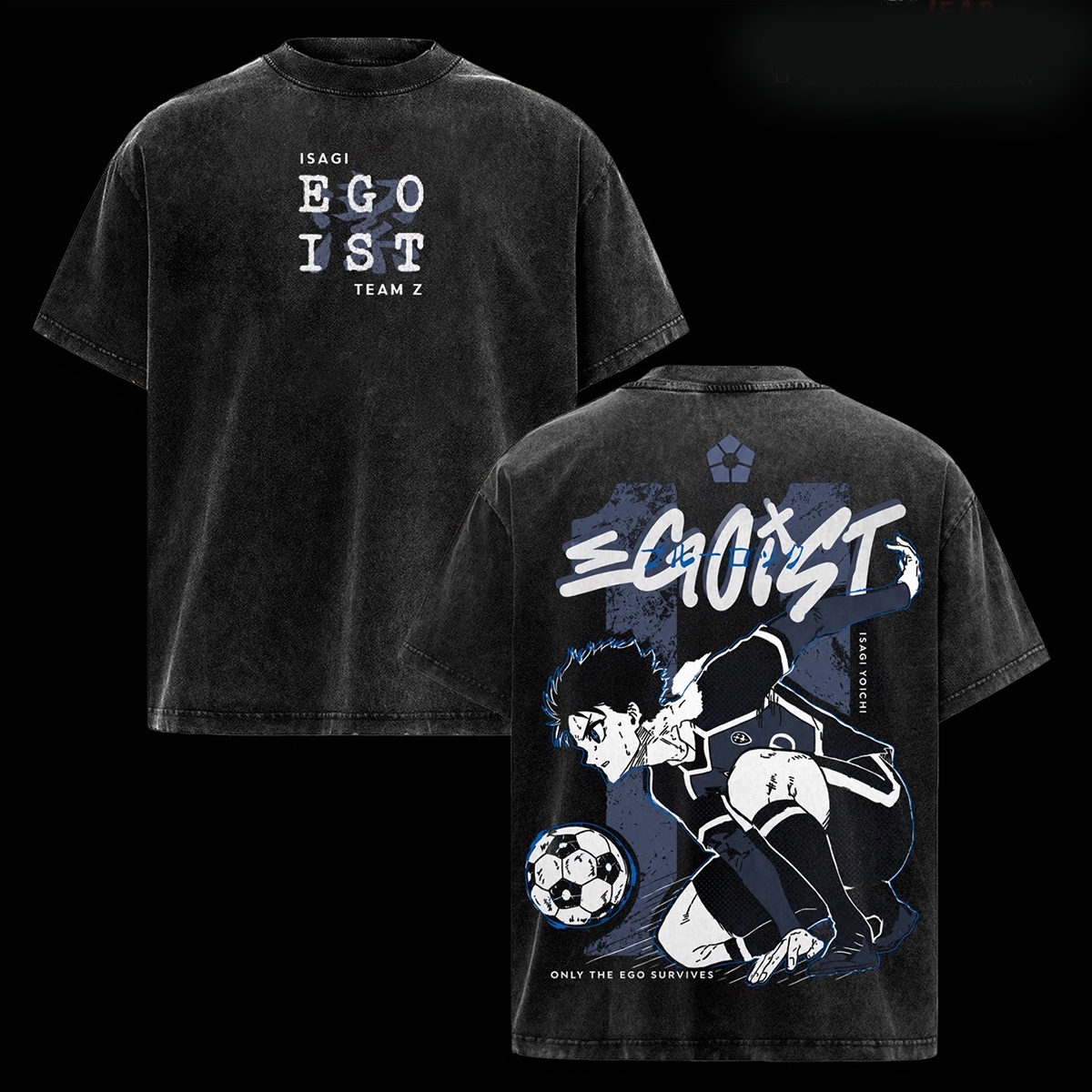 Blue Lock Vintage Washed T-shirt/Crewneck/Hoodie