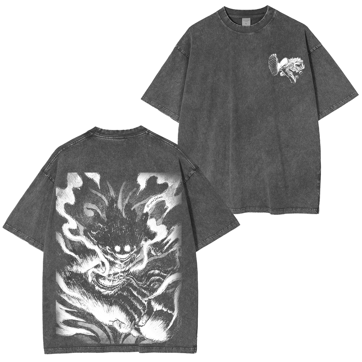 Luffy Joyboy One Piece Anime Unisex Washed T-shirt/Hoodie