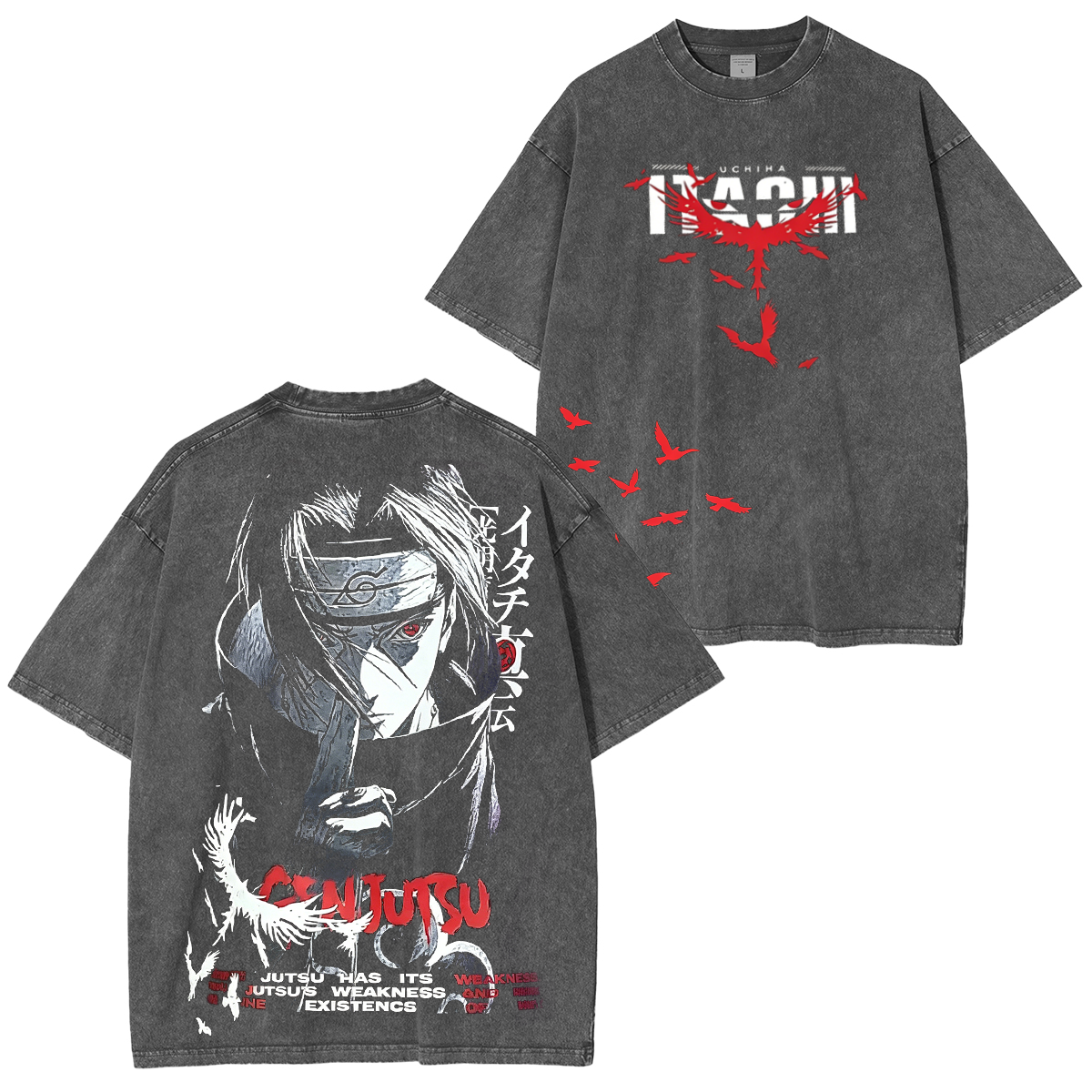 Naruto Vintage washed T-shirt/Crewneck/Hoodie