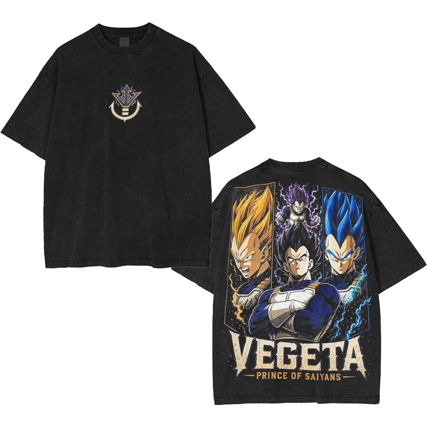 Dragon Ball Vintage Unisex  Washed T-Shirt