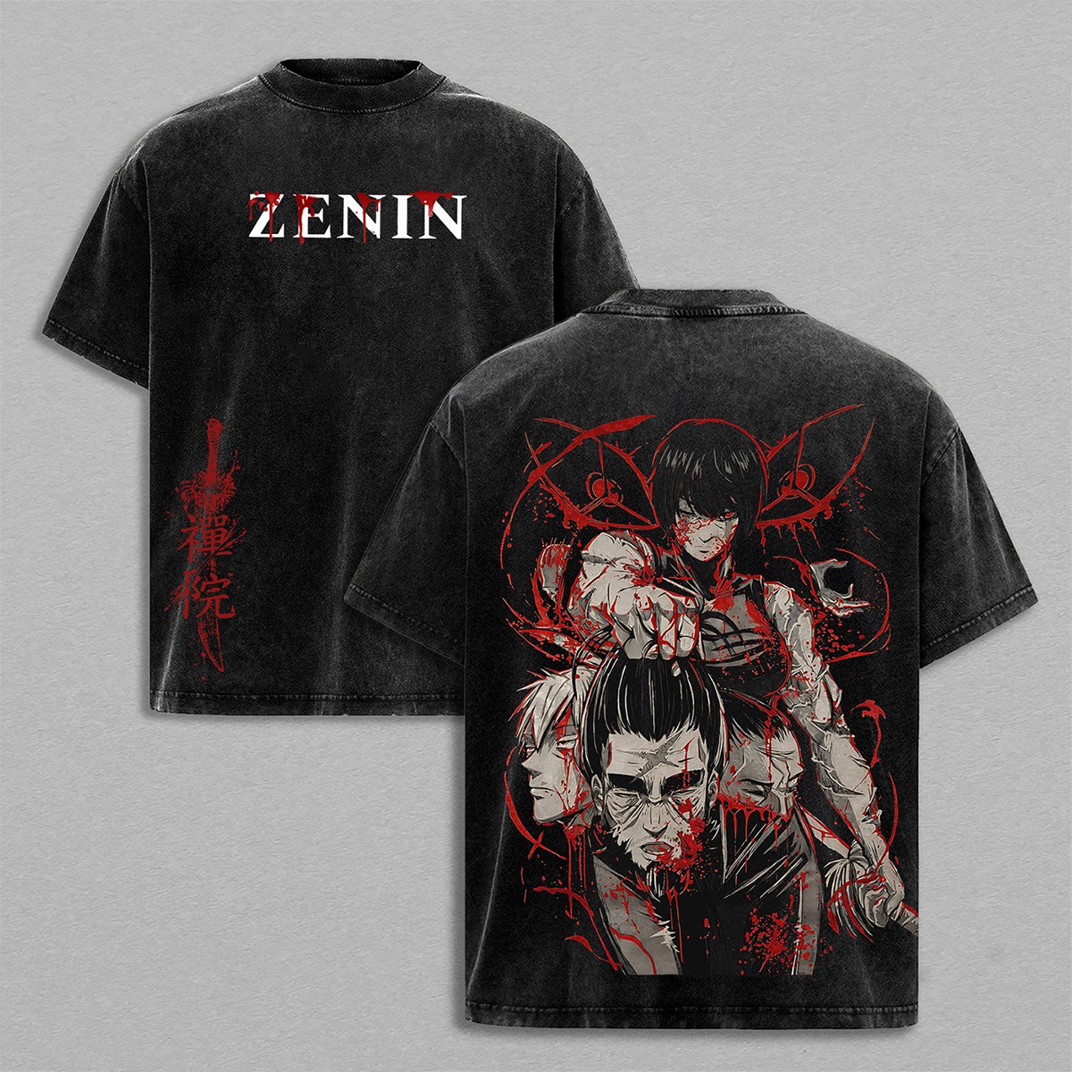 Maki Zenin Washed T-shirt/Crewneck/Hoodie