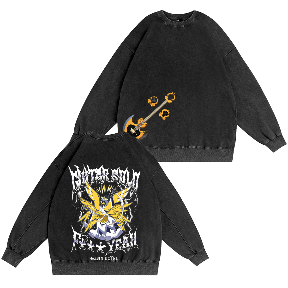 Hazbin Hotel Vintage washed T-shirt/Crewneck/Hoodie