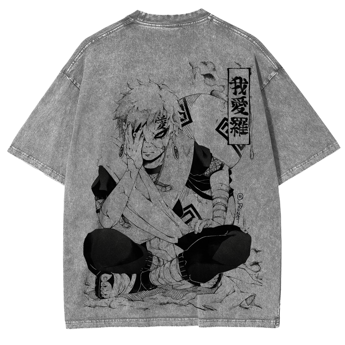 Naruto Unisex Fit Washed T-Shirt