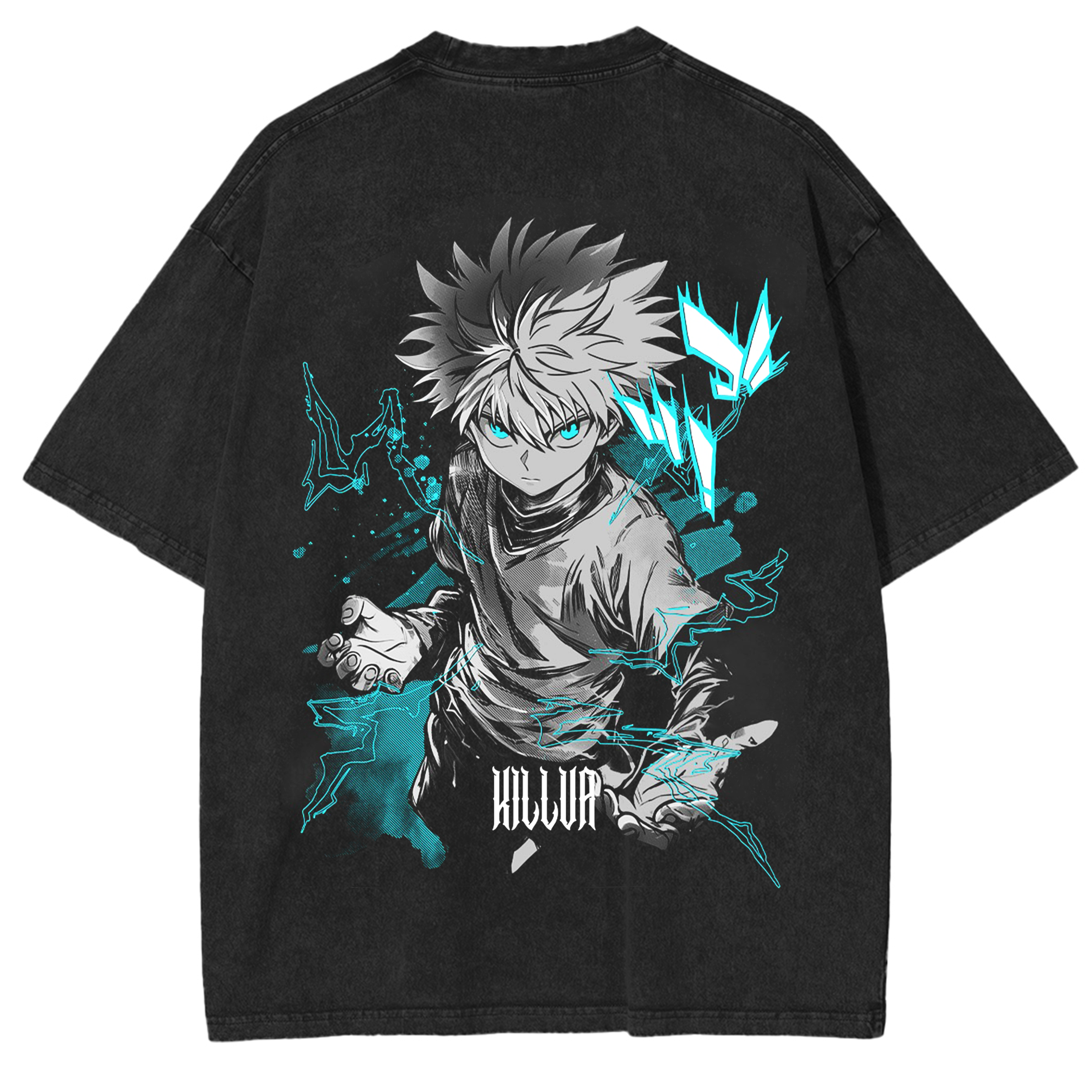 Killua Zoldyck Hunter x Hunter Graphic Anime Tee