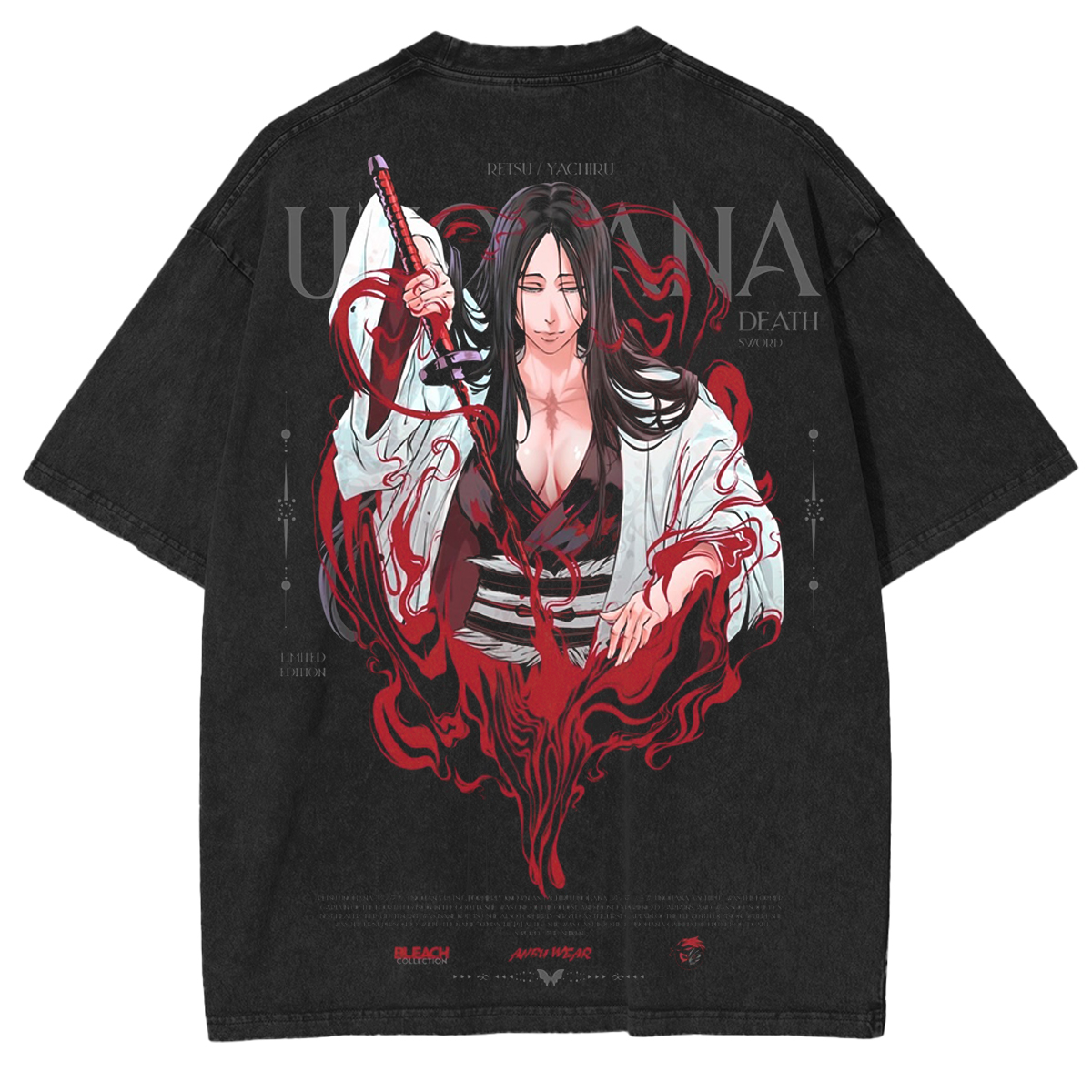 Ayase Washed Oversize Anime Shirt