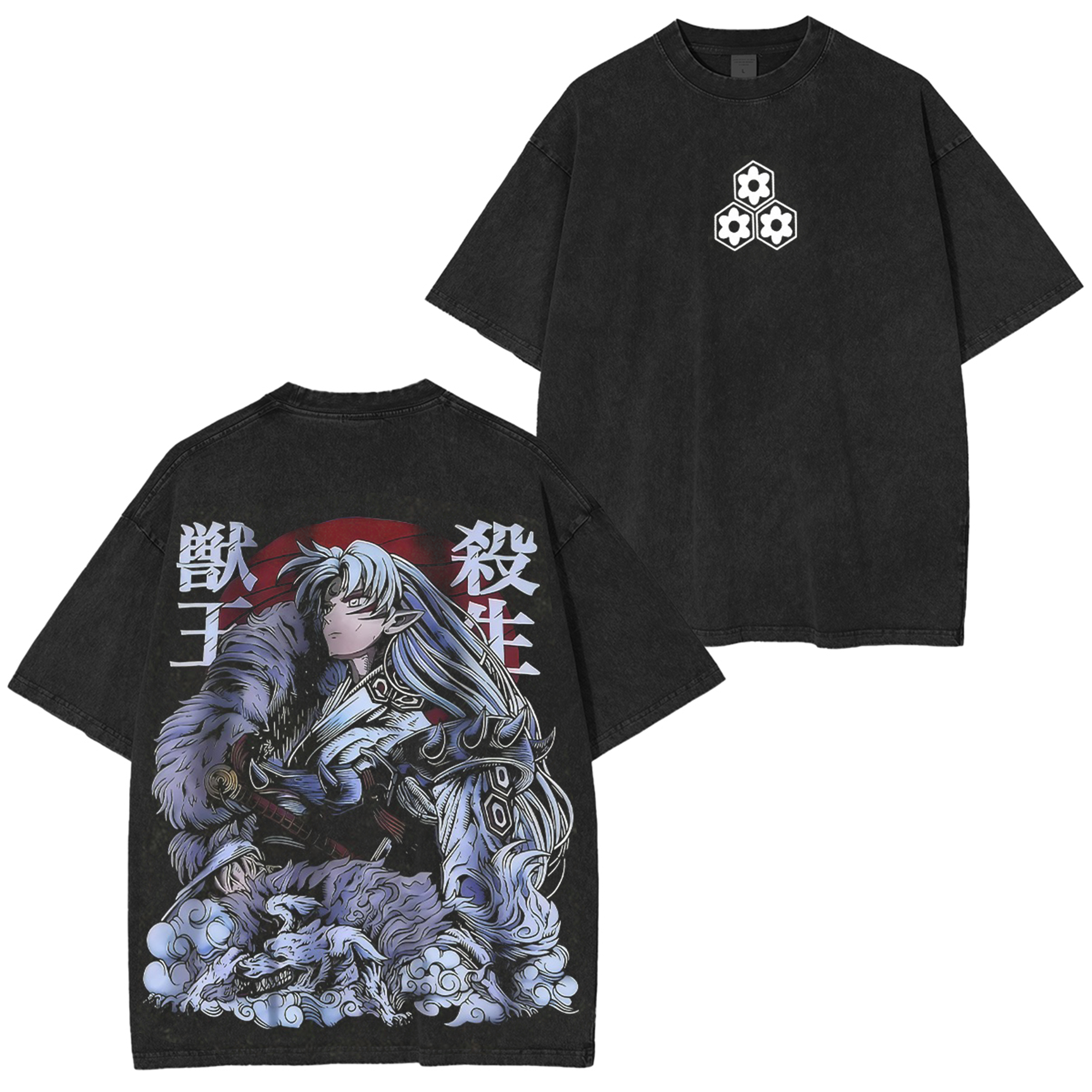 Sesshomaru Inuyasha Vintage Anime T-Shirts