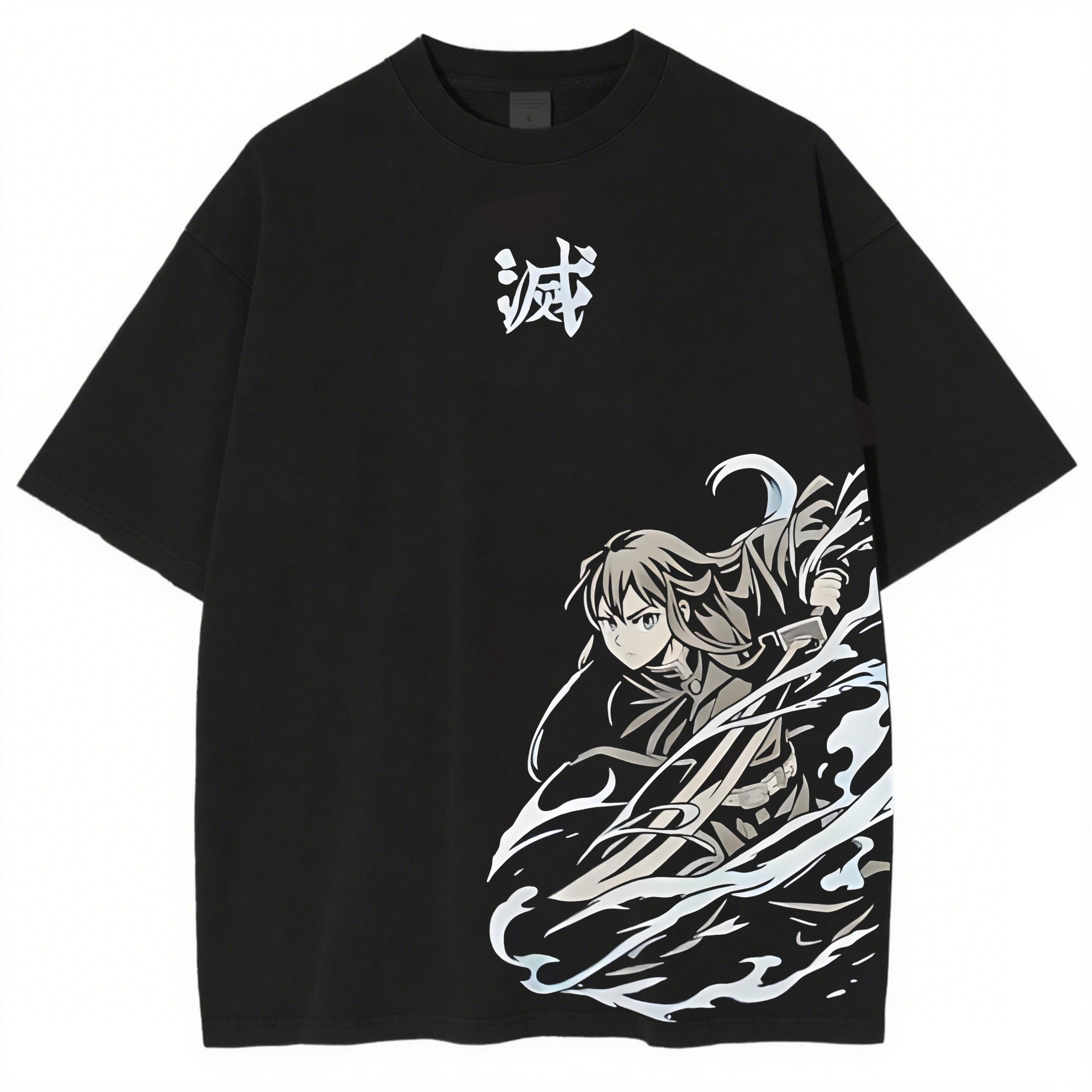 Demon Slayer: Kimetsu no Yaiba Vintage Unisex Washed T-Shirt