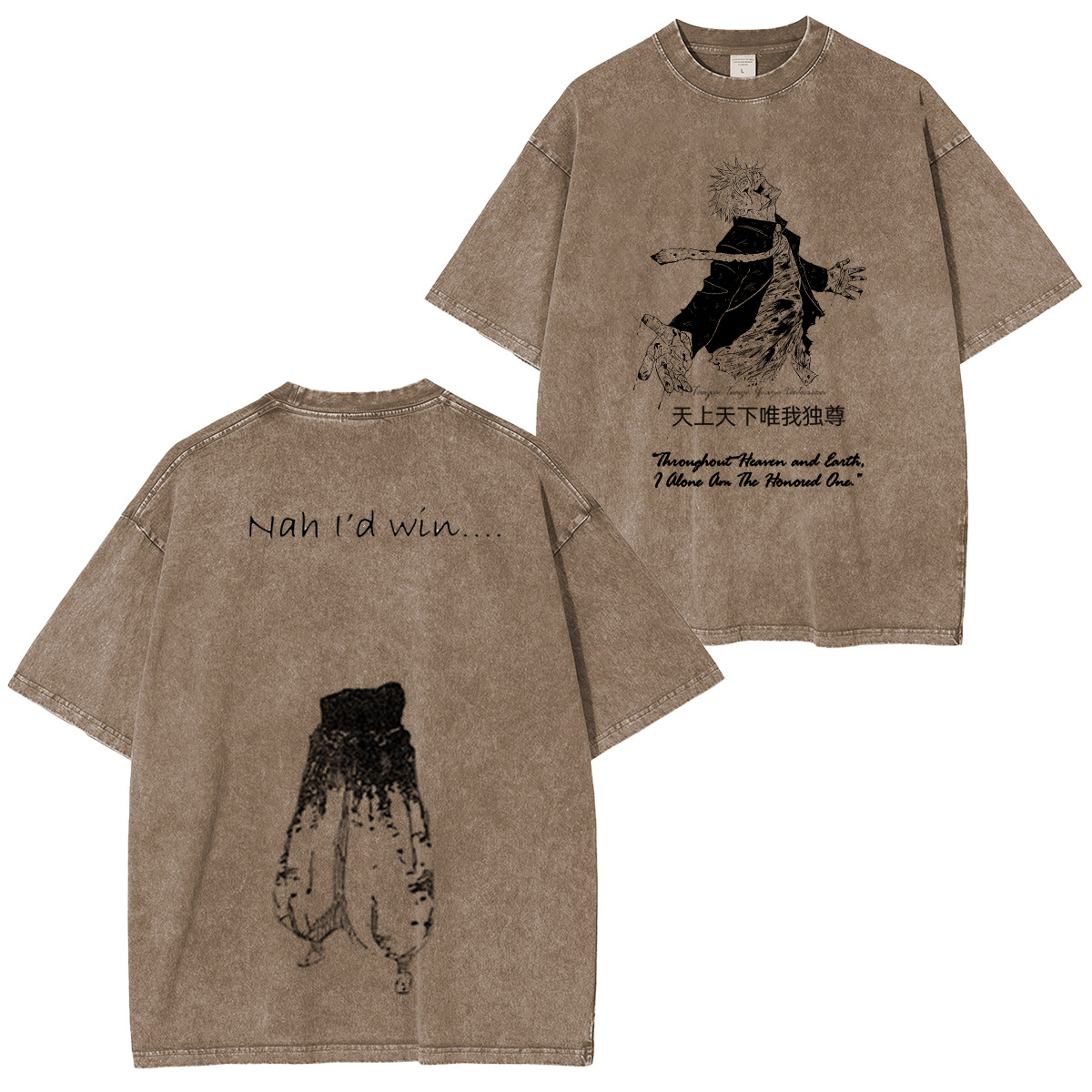 Jujutsu Kaisen :Satoru Gojo Vintage washed T-shirt/Crewneck/Hoodie