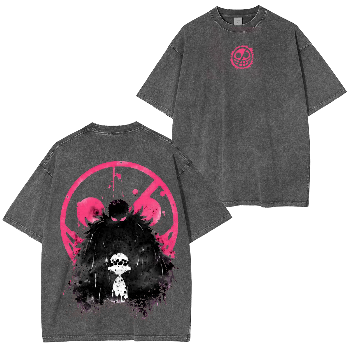 Donquixote Doflamingo Vintage Retro Wash Tee