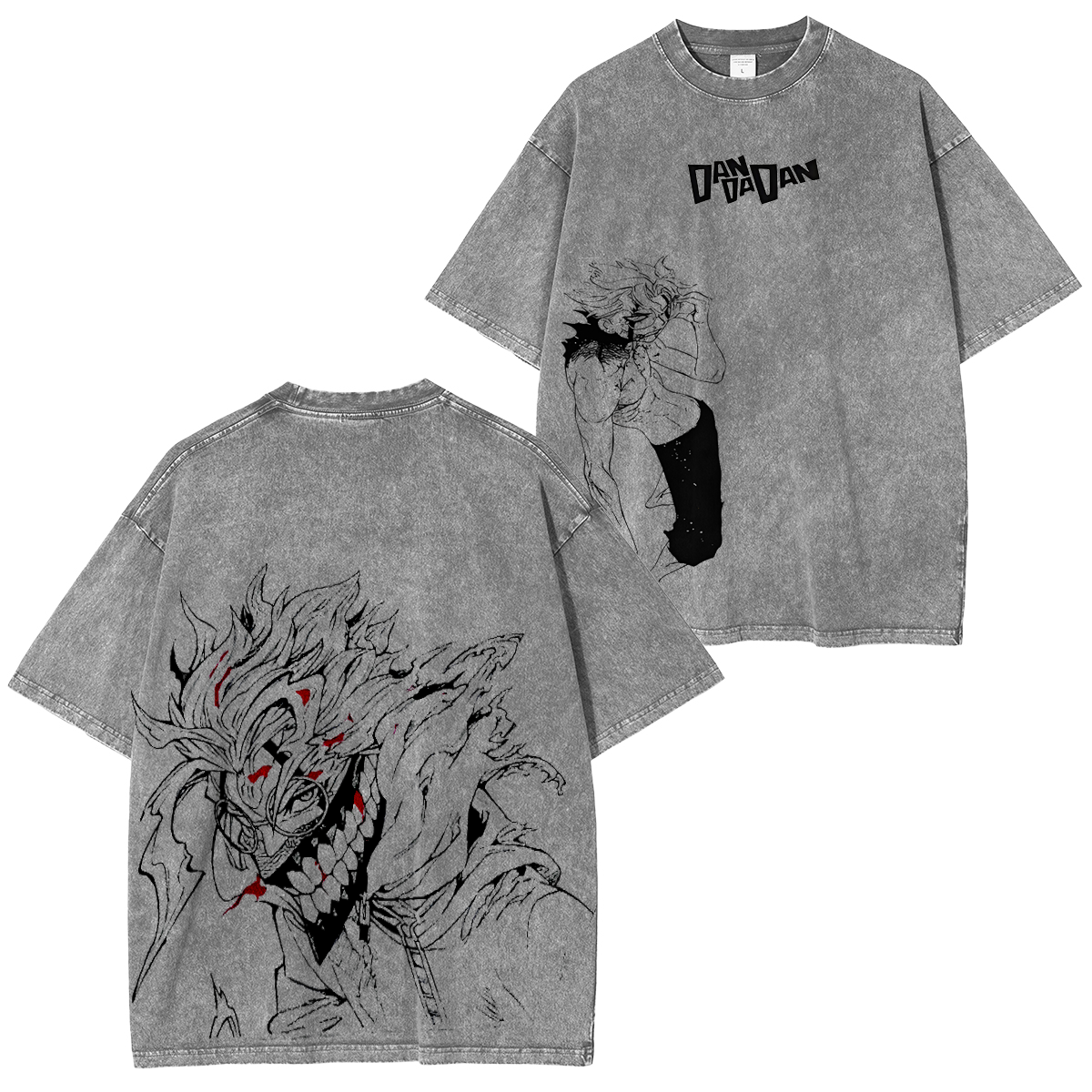 Dandadan Vintage Retro Wash Tee