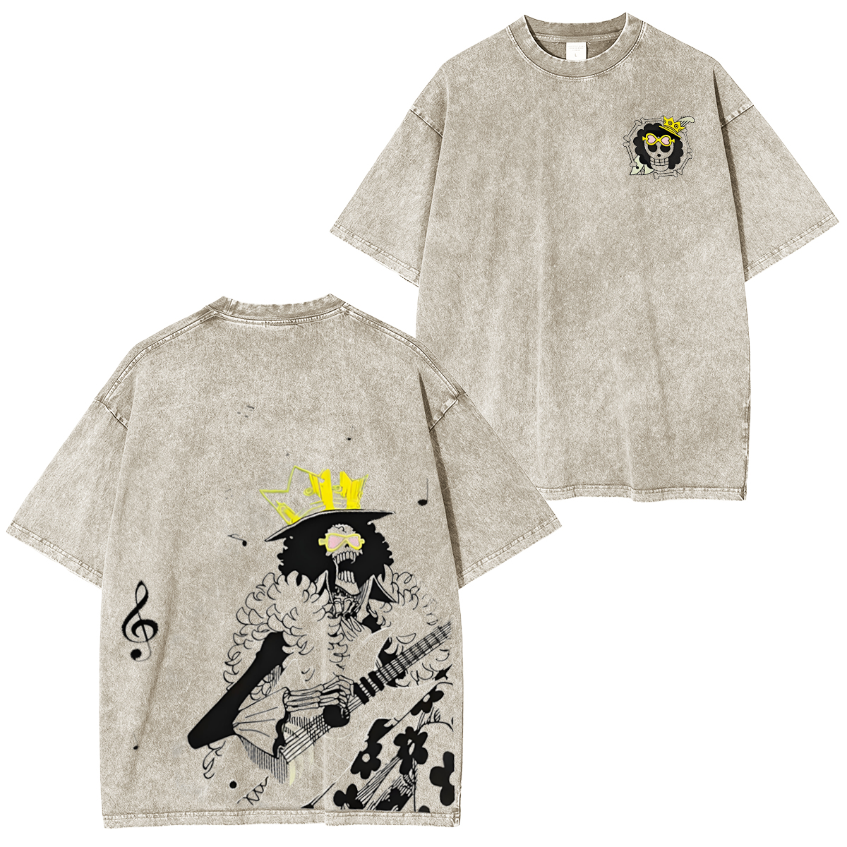 Brook Unisex Washed T-Shirt