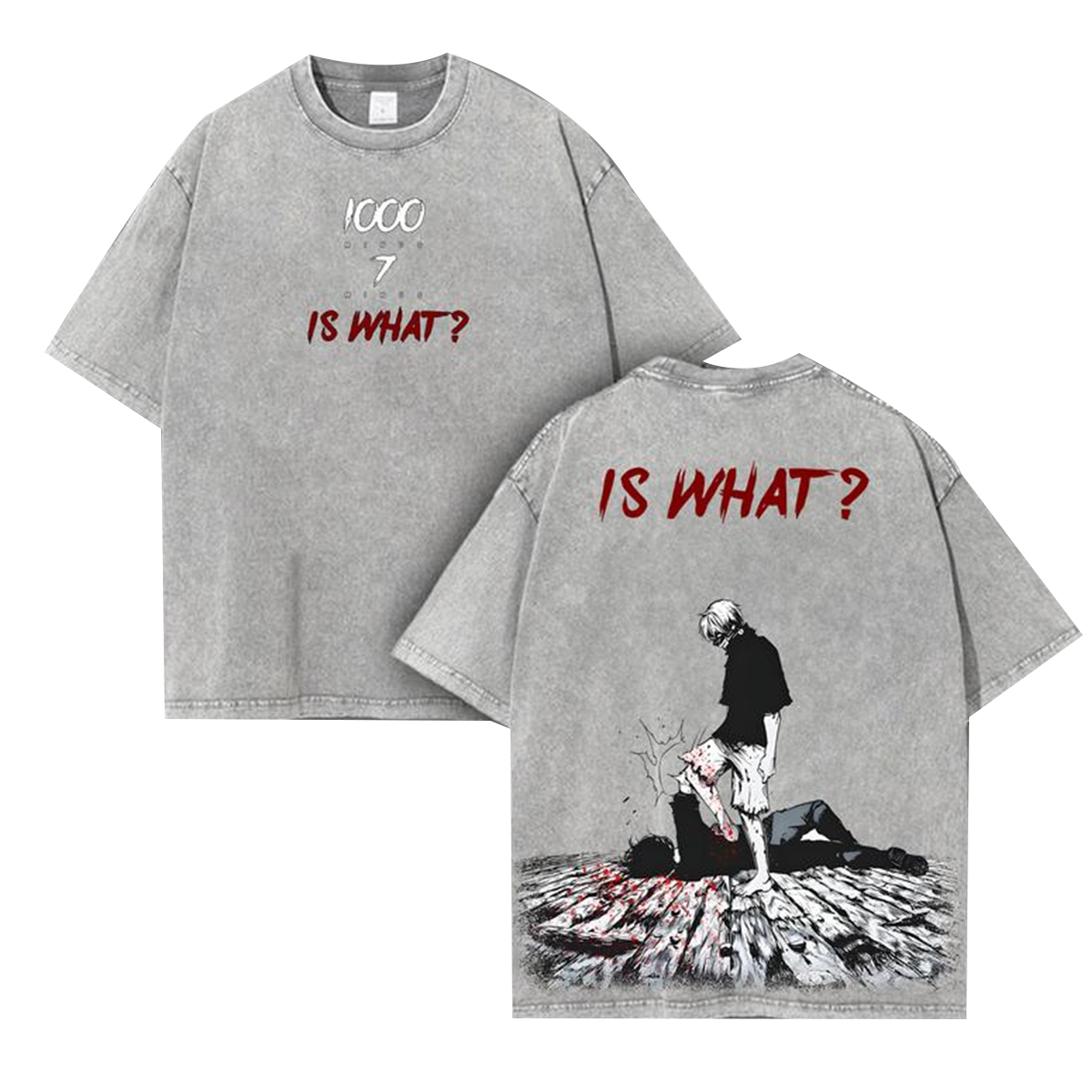 Retro Vintage Ken Kaneki Tokyoooo Ghoul Anime Vintage T-Shirt