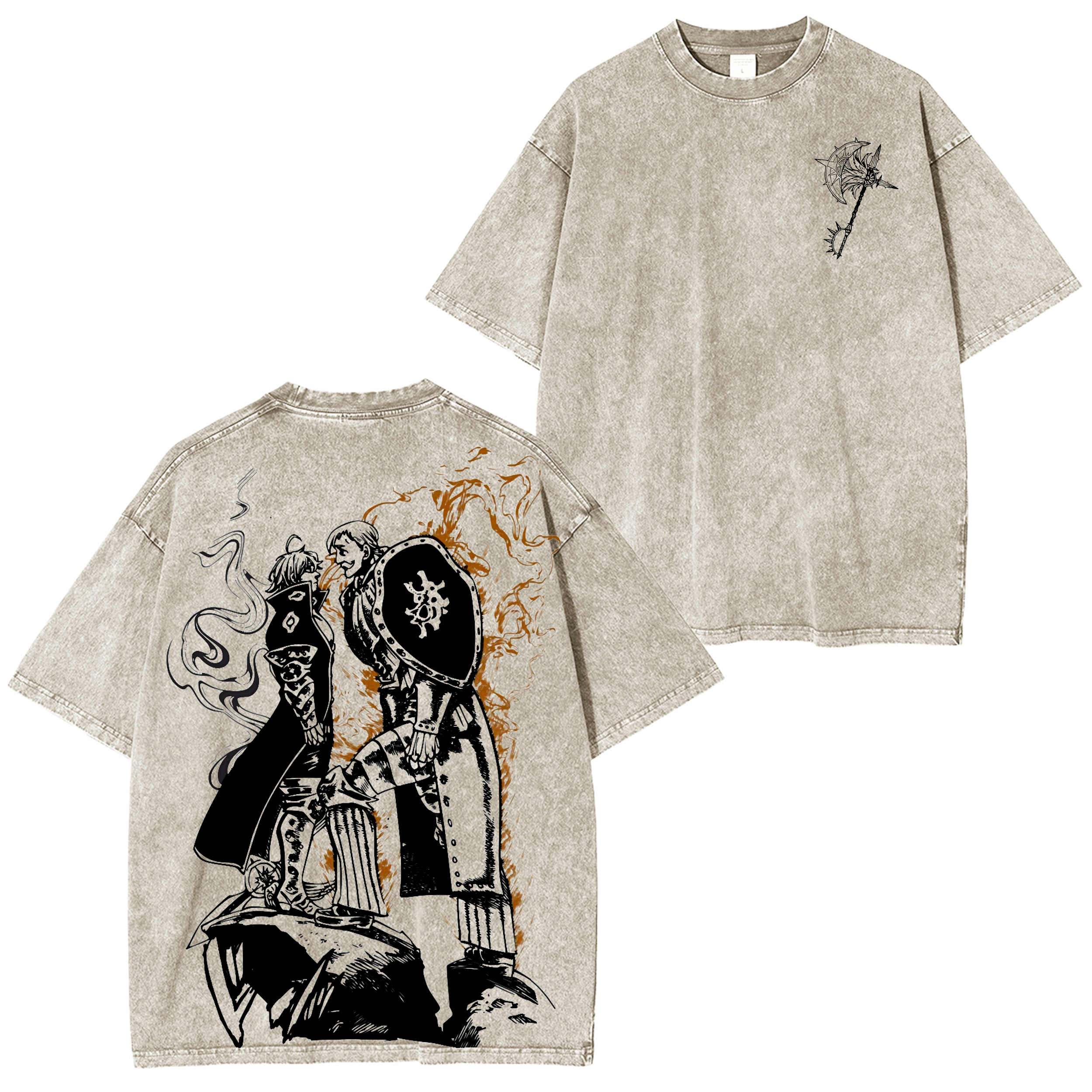 The Seven Deadly Sins Unisex Washed T-Shirt