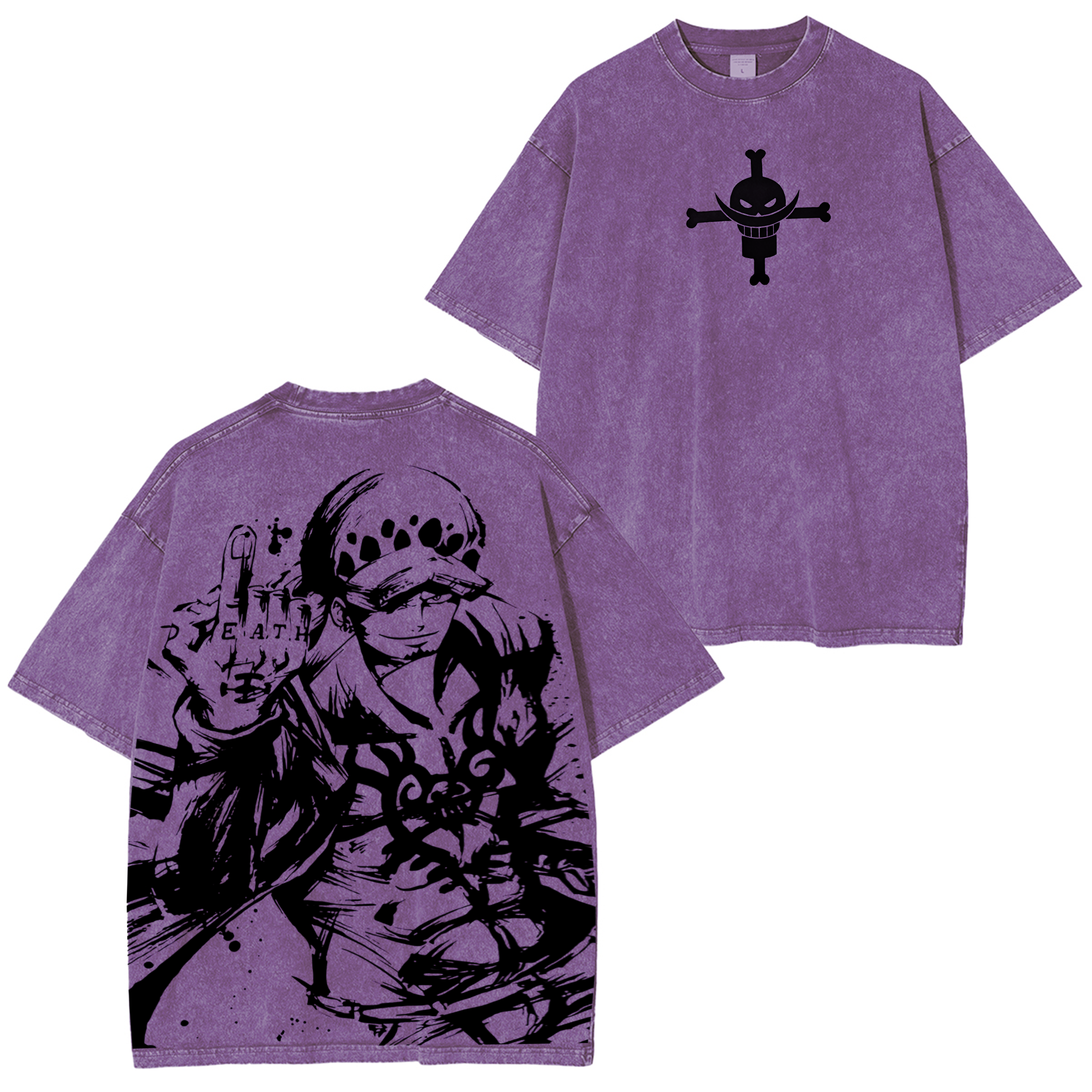 One Piece Unisex Washed T-shirts