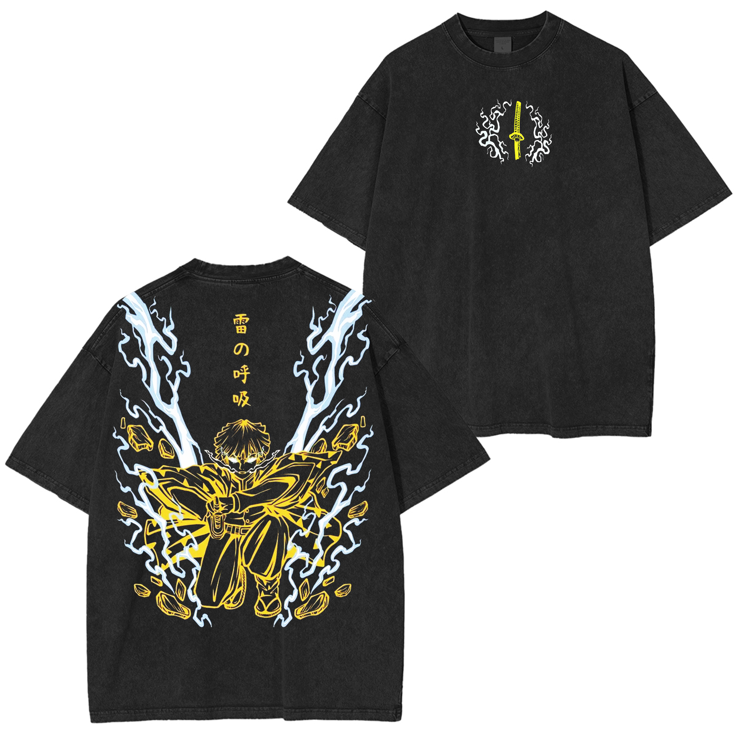 Zenitsu Agatsuma Lightning Breathing T-Shirt