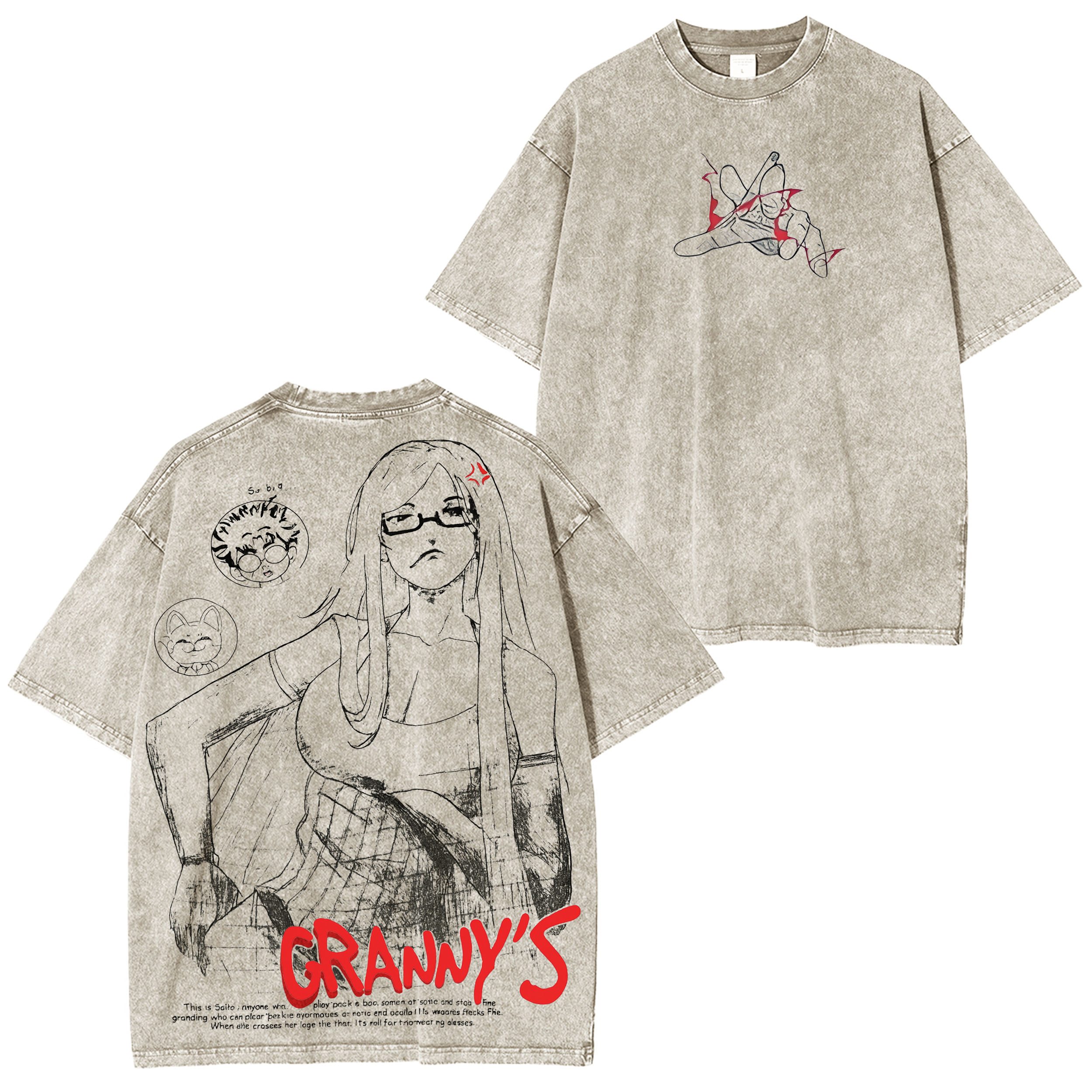 Seiko Ayase Dandadan Vintage Tee