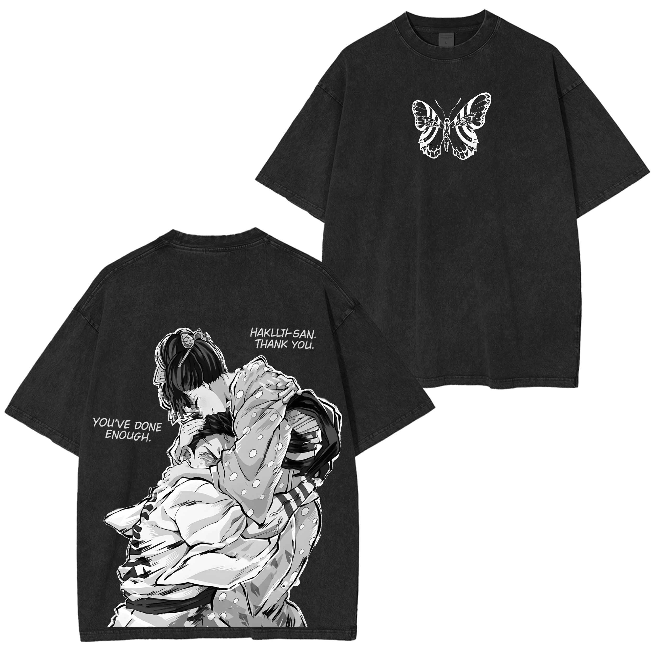 Demon Slayer Vintage Oversize Tee