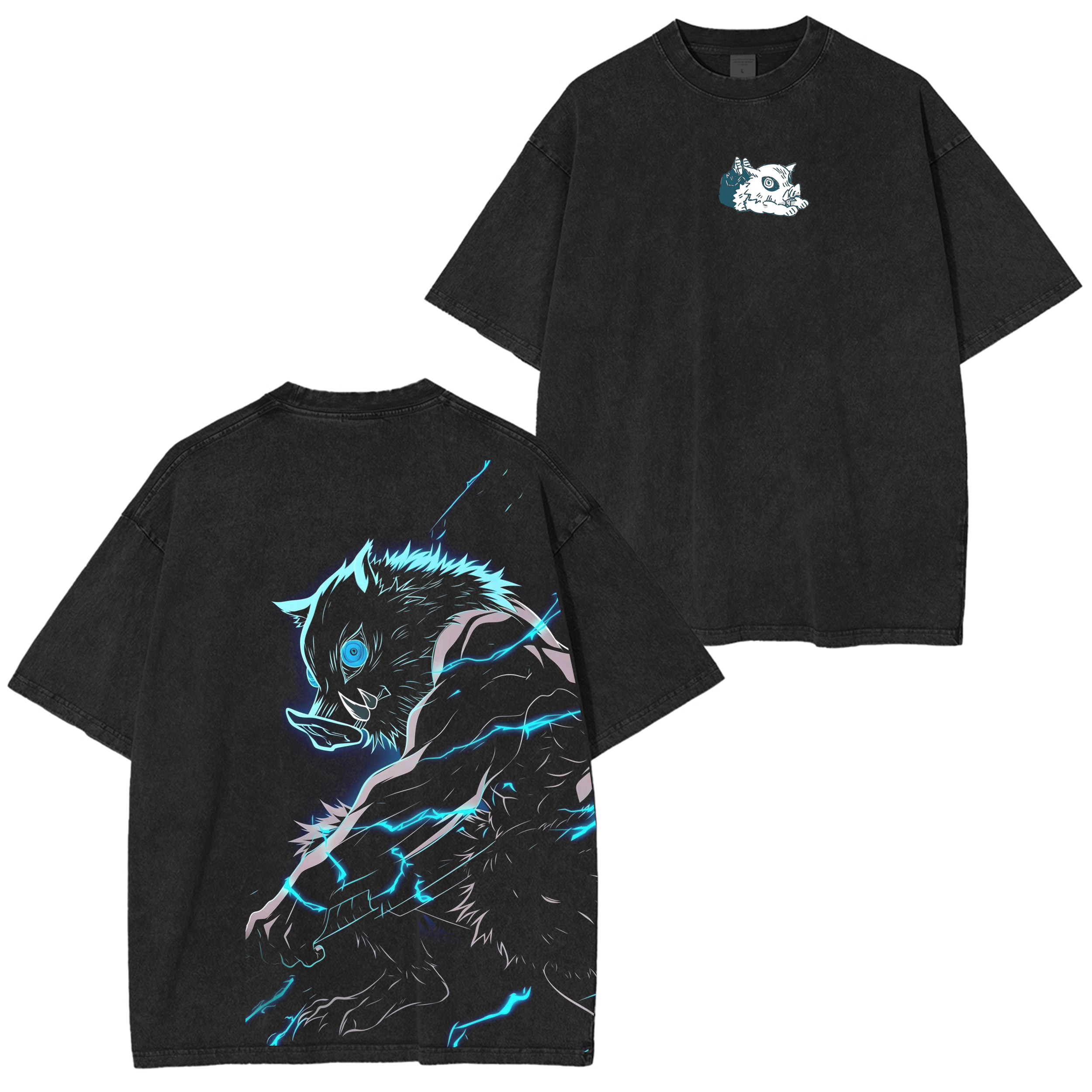 Demon Slayer Anim Washed T-Shirt