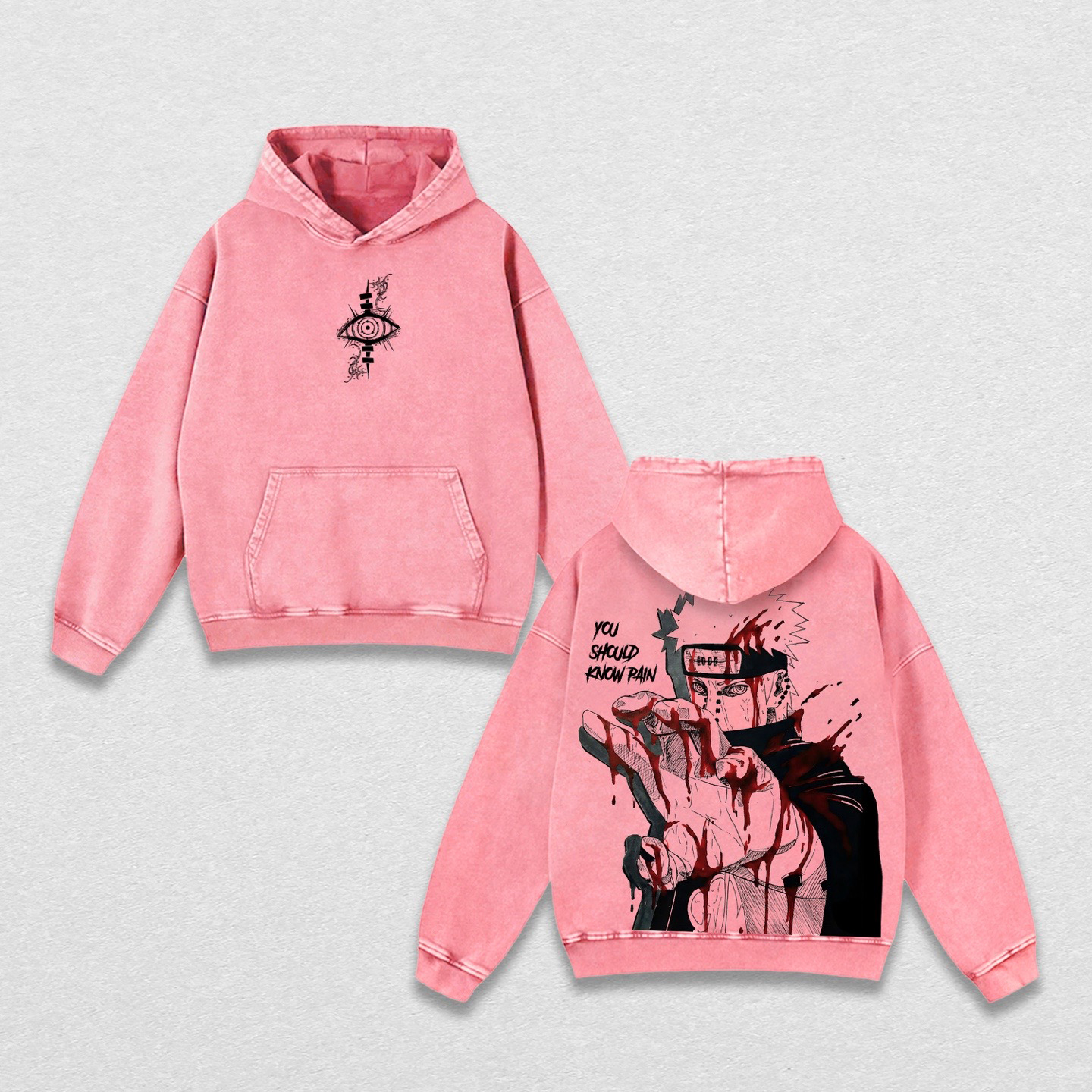 Akaza,Demon Slayer Vintage Tee