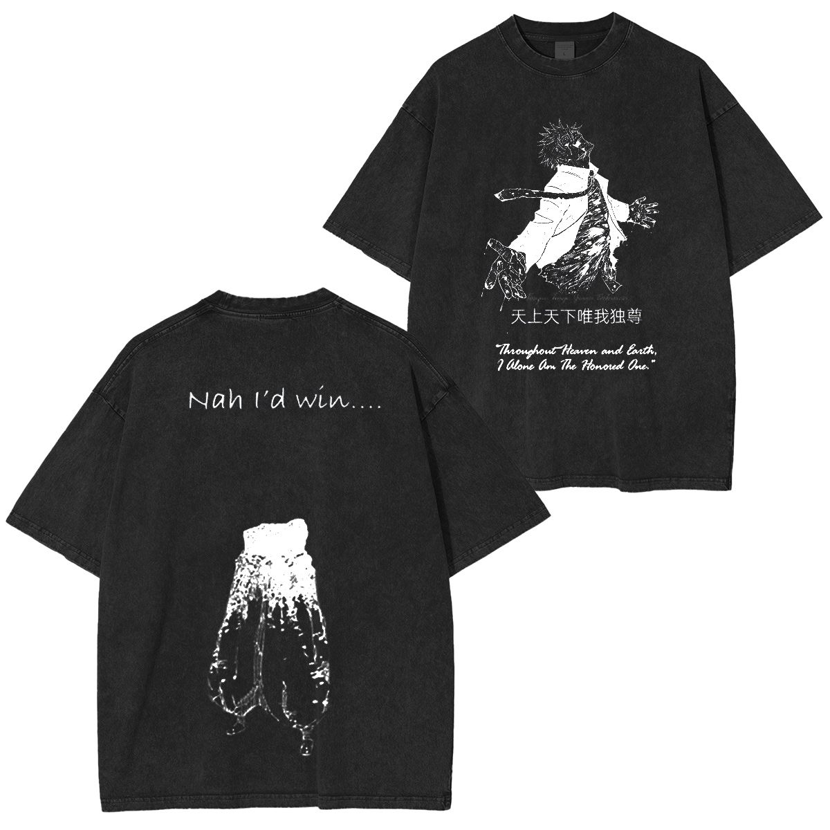 Jujutsu Kaisen :Satoru Gojo Vintage washed T-shirt/Crewneck/Hoodie