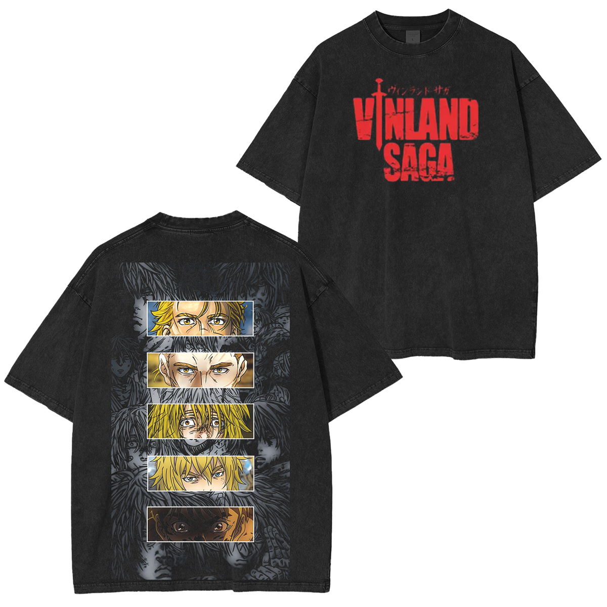 Vinland Saga Vintage Washed Unisex T-Shirt