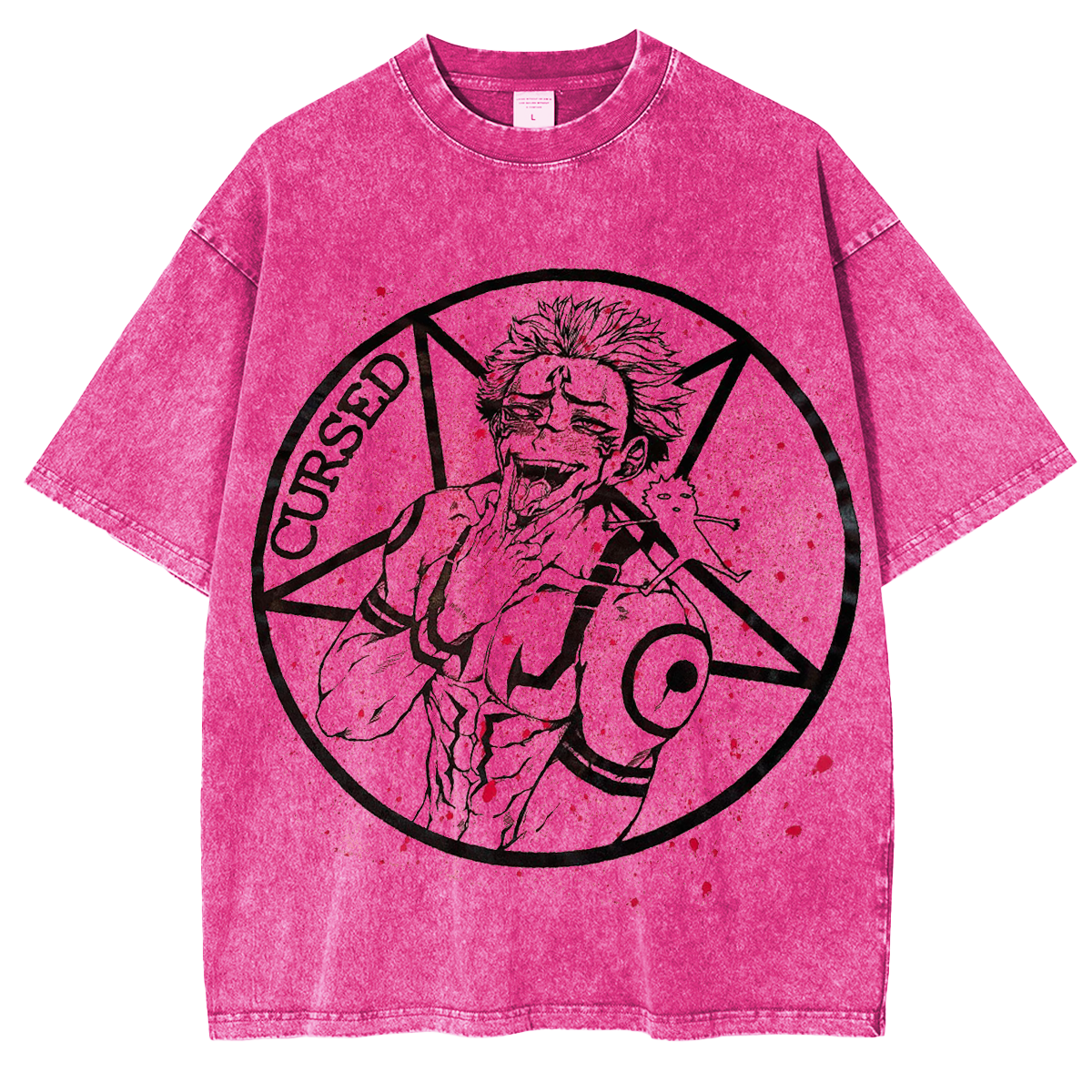 Sukuna Bleach Vintage Washed Unisex T-Shirt