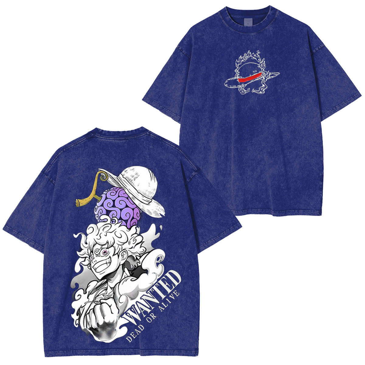 One Piece Vintage Washed Unisex T-Shirt