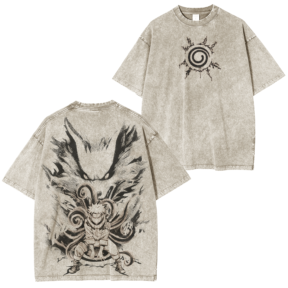 Naruto Uzumaki Naruto Vintage Washed Unisex T-Shirt