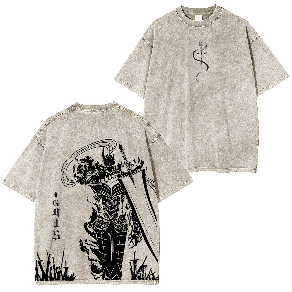 Solo Leveling Vintage Washed Unisex T-Shirt