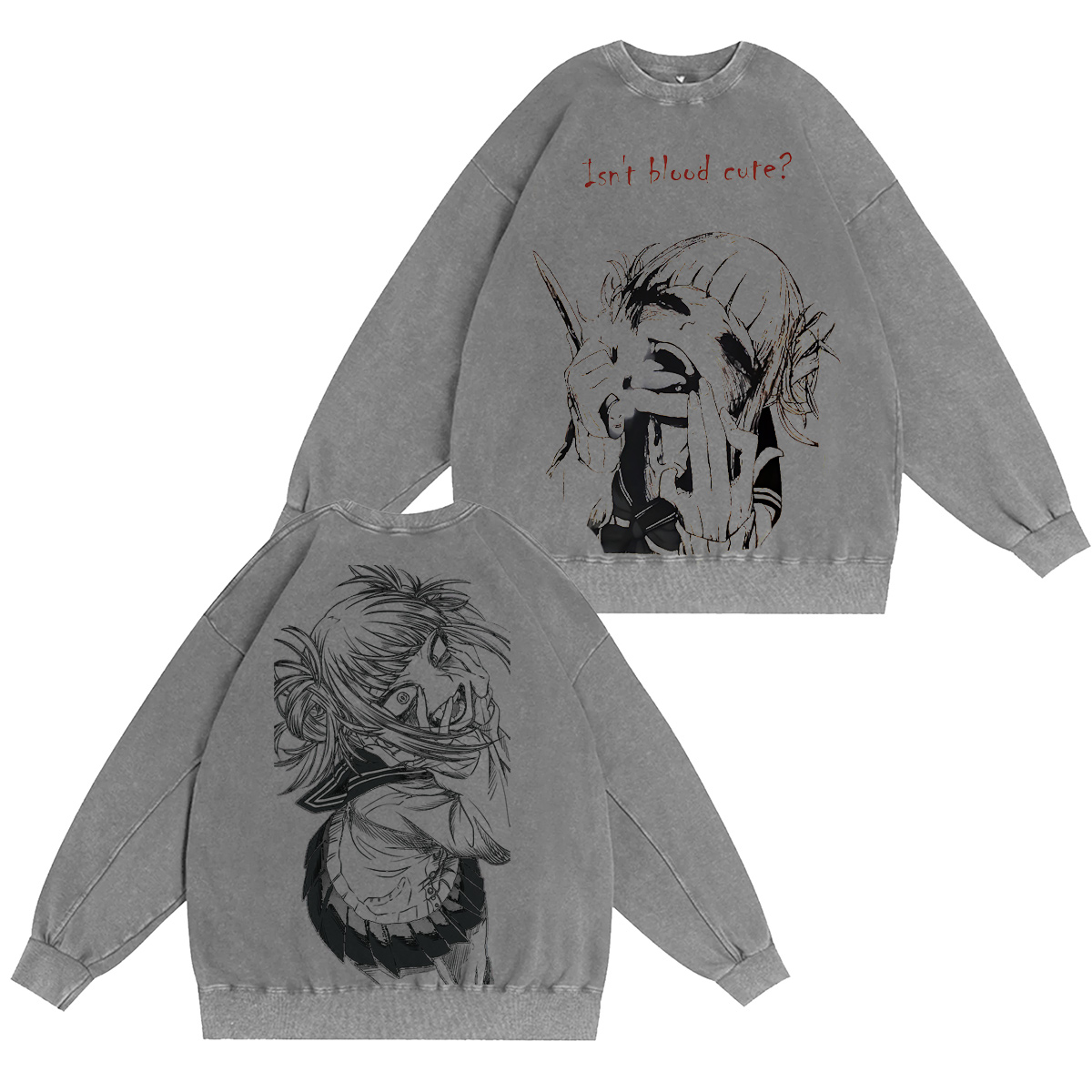 My Hero Academia Vintage washed T-shirt/Crewneck/Hoodie