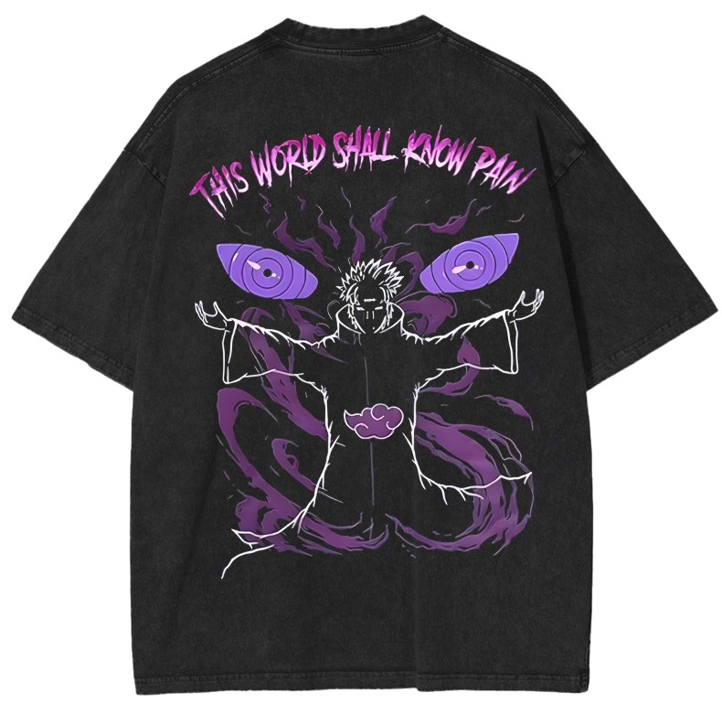 Pain Nagato Vintage Unisex Anime T-shirt