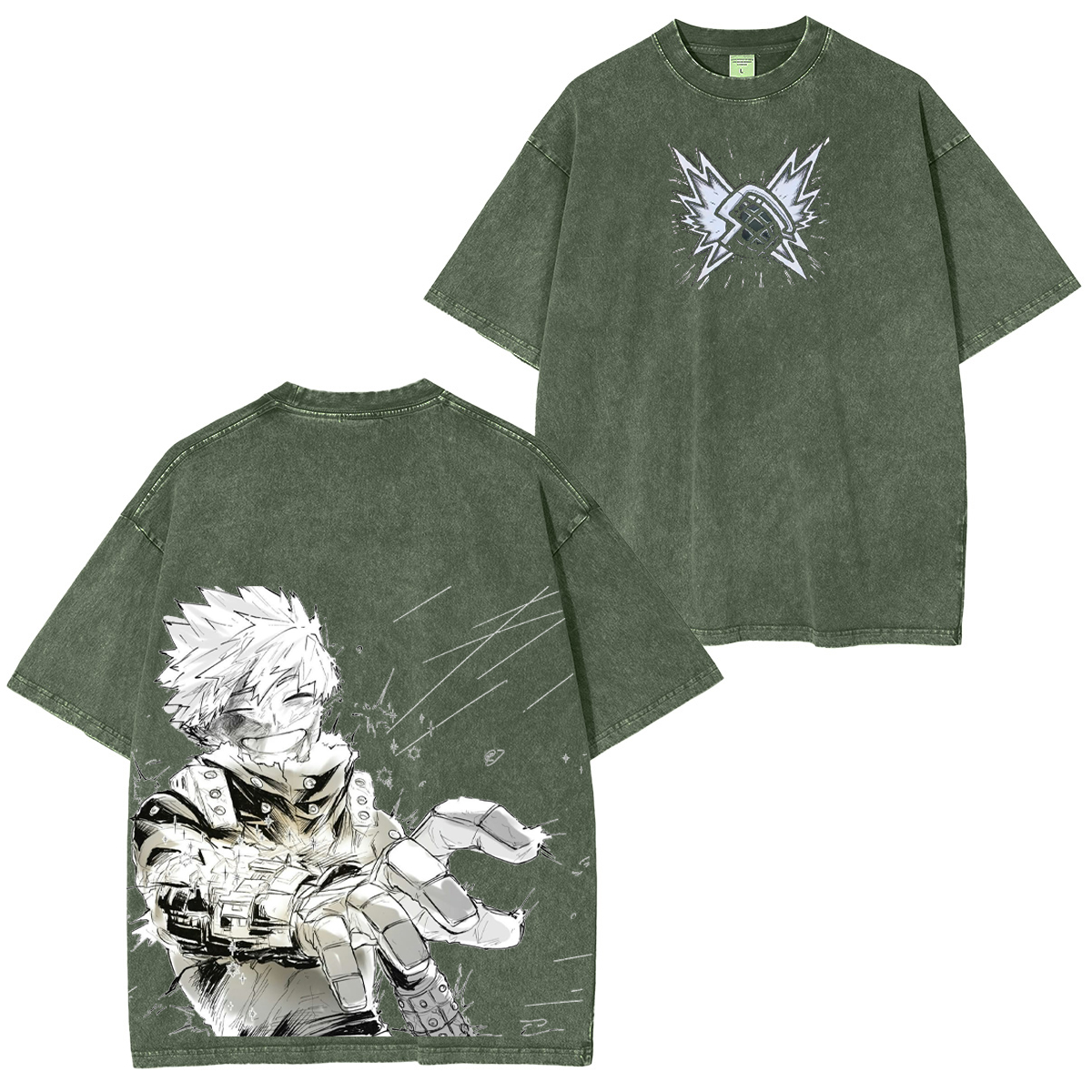 My Hero Academia Vintage Washed T-shirt/Crewneck/Hoodie