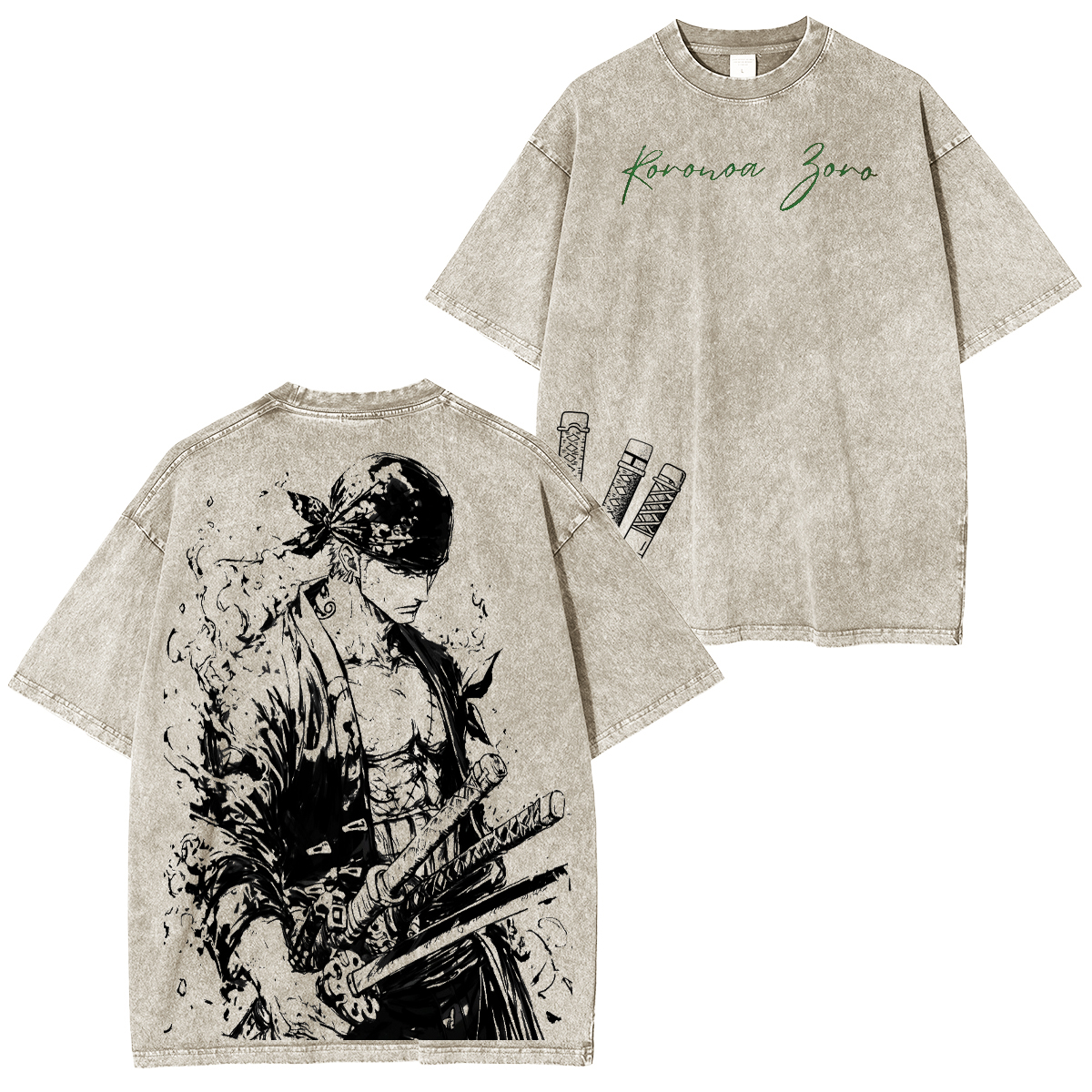 One Piece Vintage Washed T-shirt/Crewneck/Hoodie