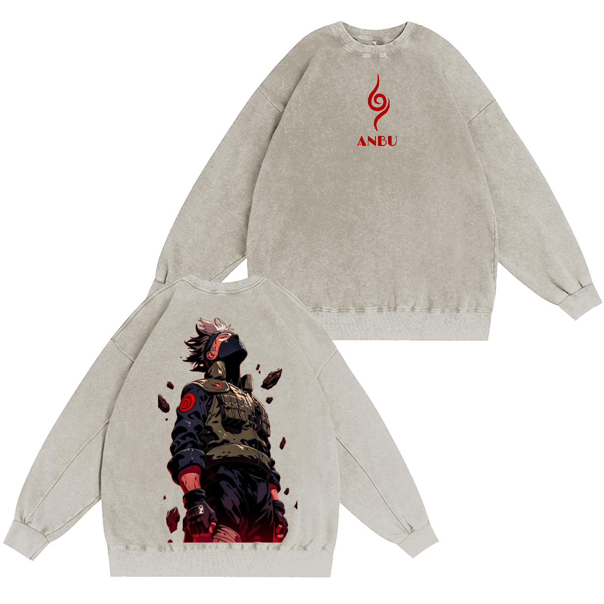 Naruto Vintage Washed T-shirt/Crewneck/Hoodie