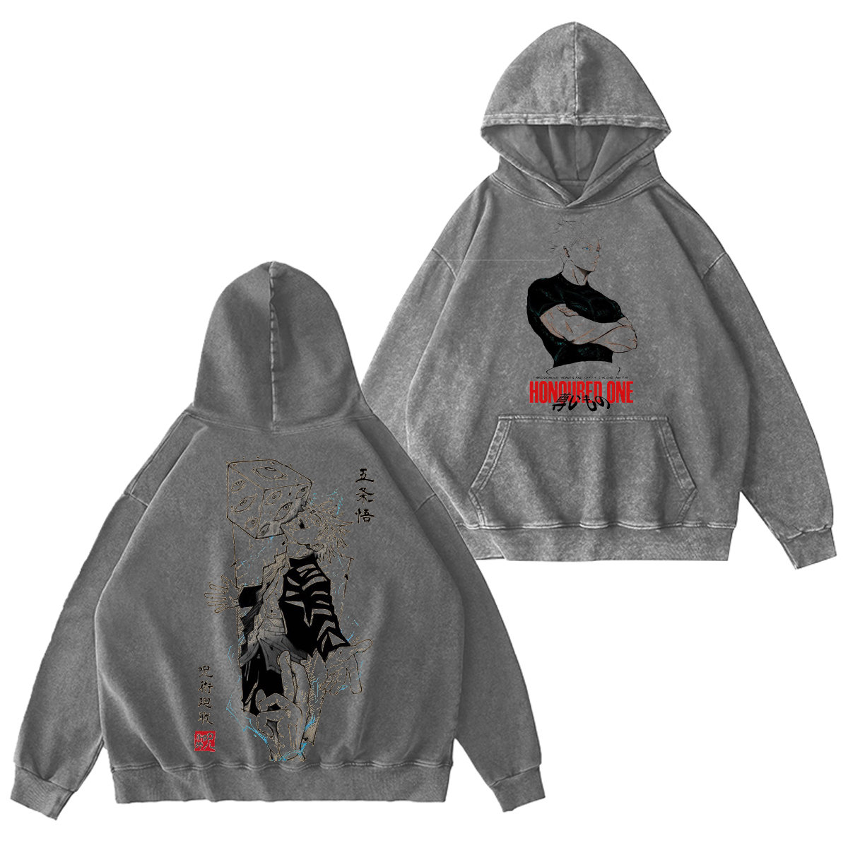 Gojo Washed T-shirt/Crewneck/Hoodie