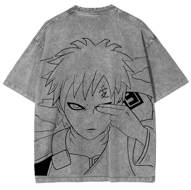 Maglietta Gaara Naruto Anime T-shirt