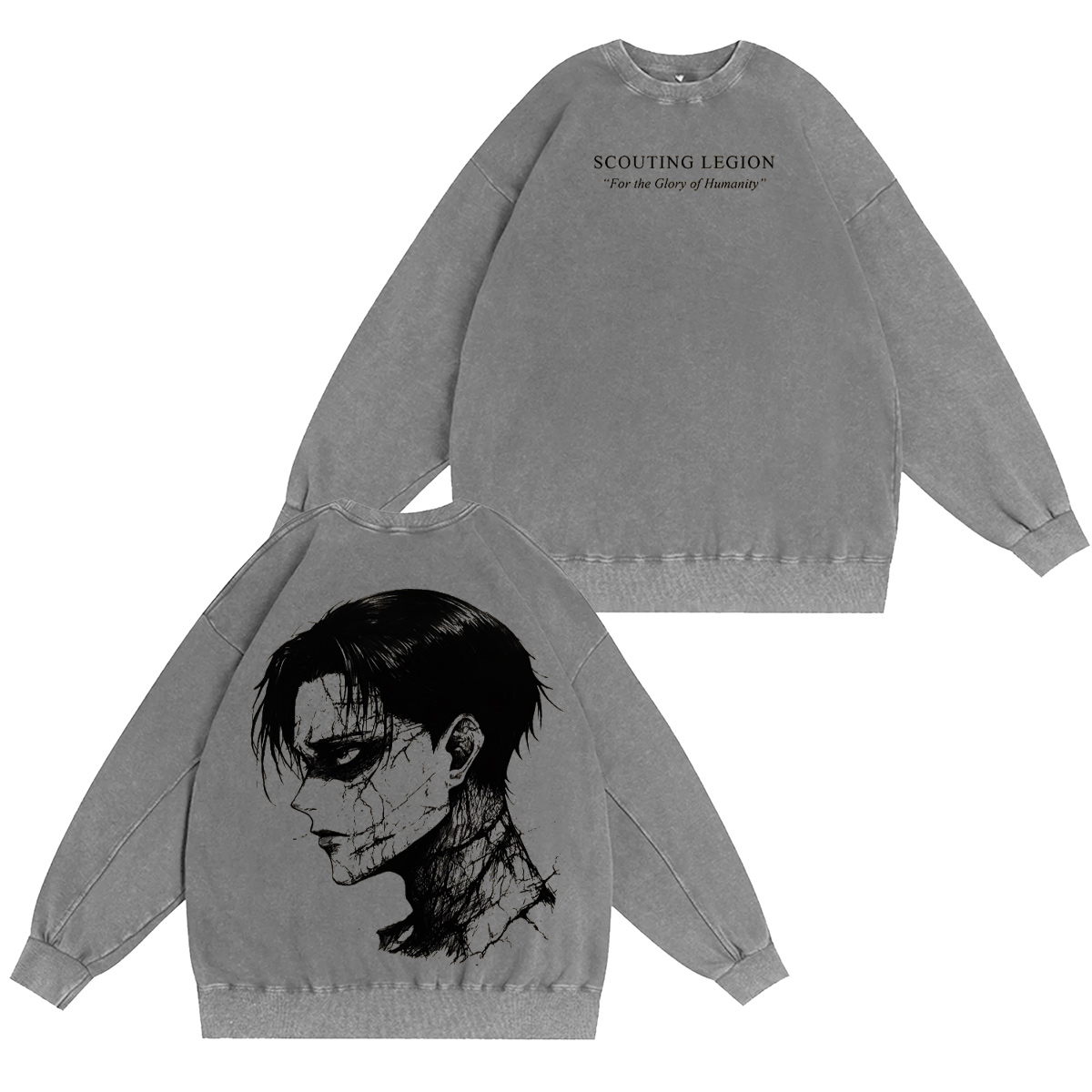 Attack on Titan Washed T-shirt/Crewneck/Hoodie