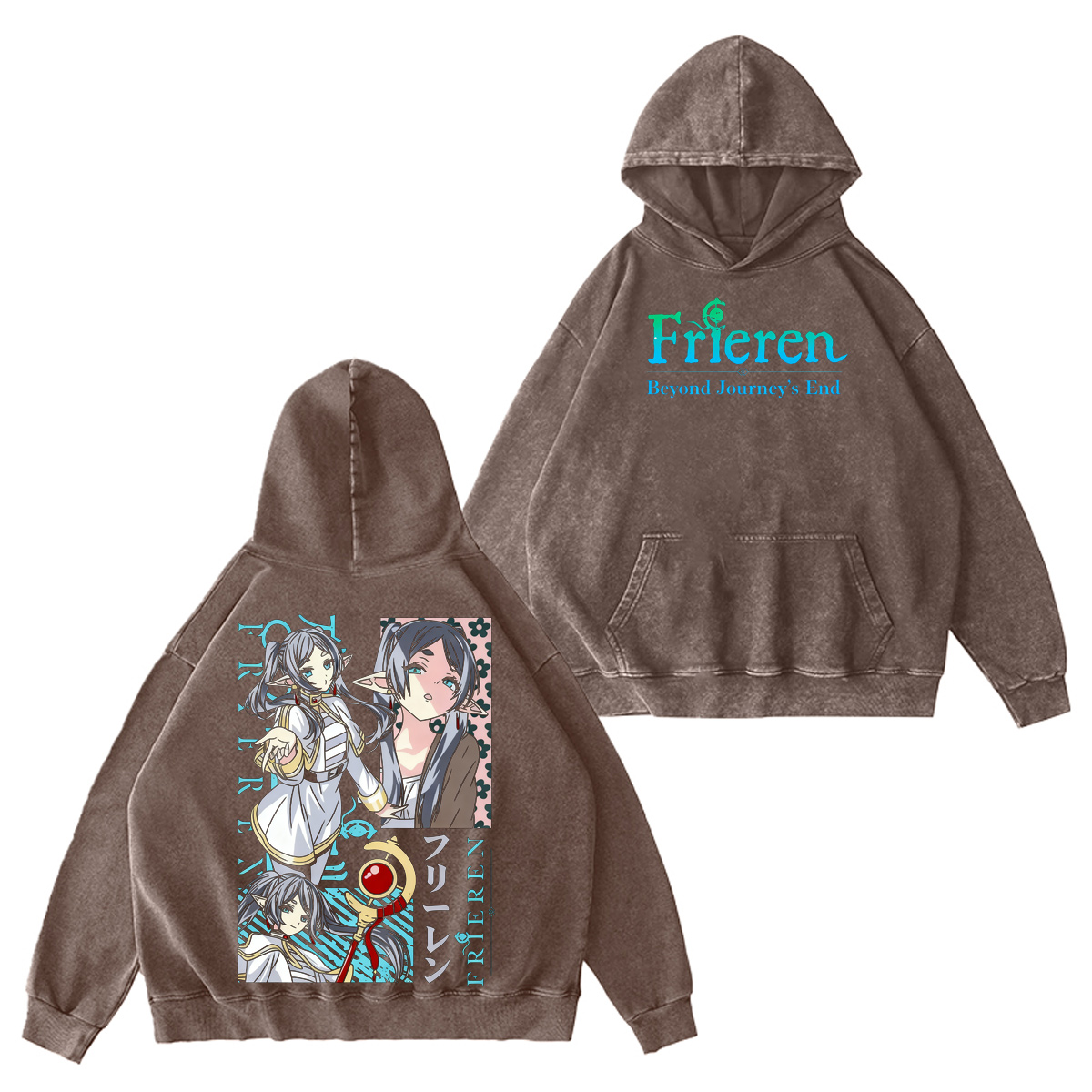 Frieren Vintage Washed T-shirt/Crewneck/Hoodie