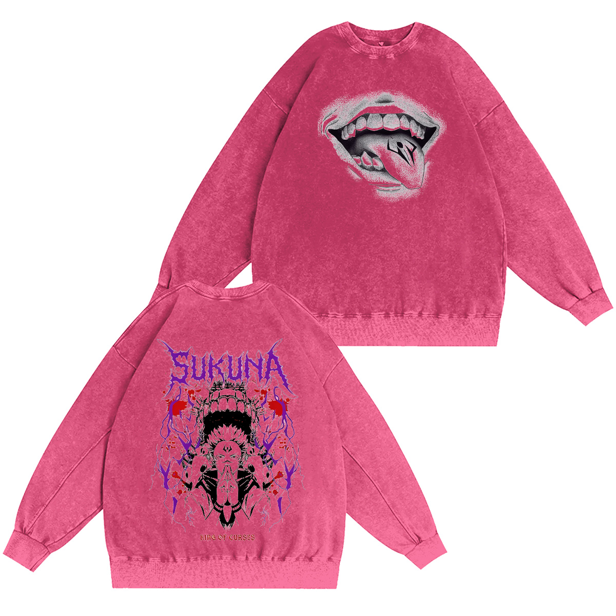 Sukuna Washed T-shirt/Crewneck/Hoodie
