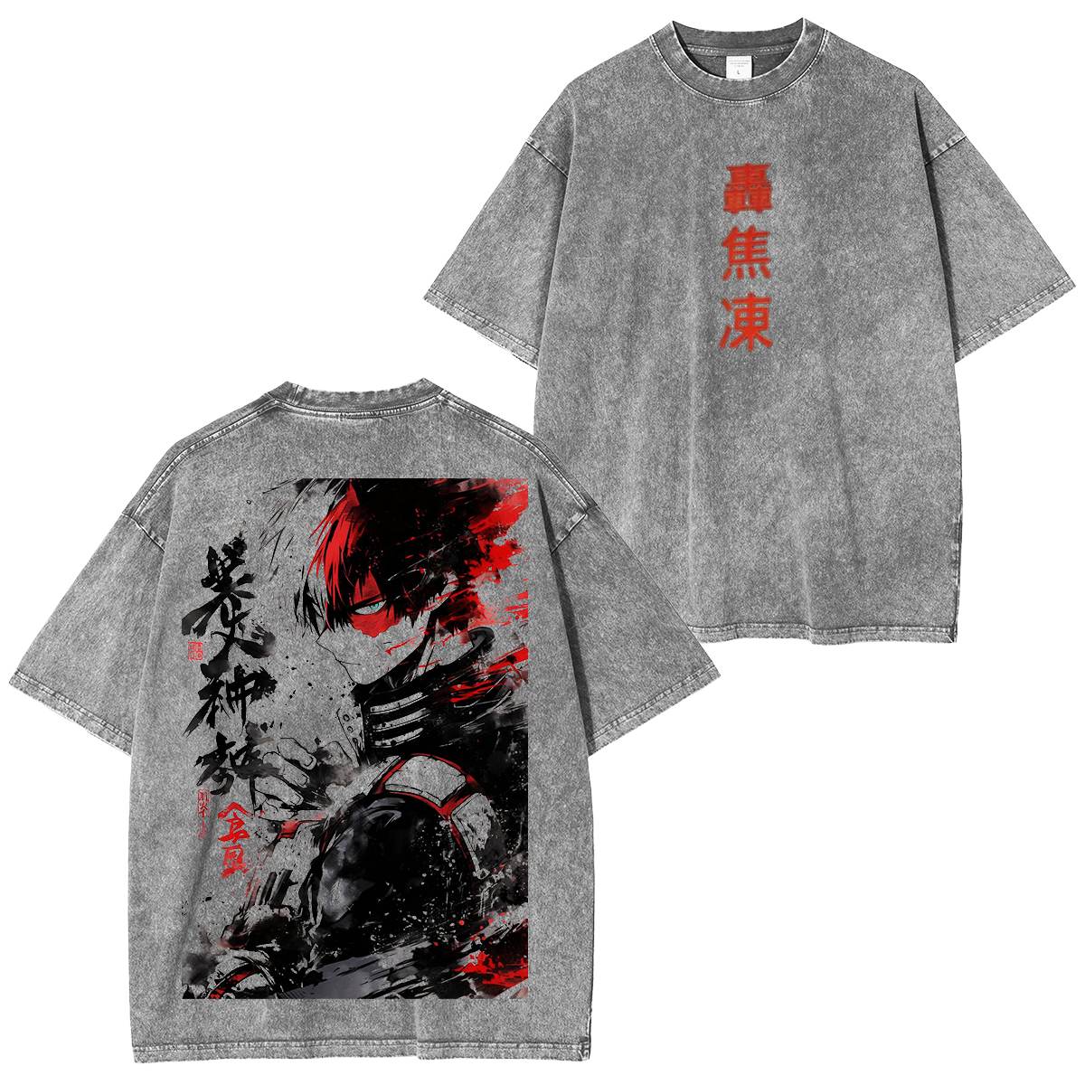 Todoroki  Washed T-shirt/Crewneck/Hoodie