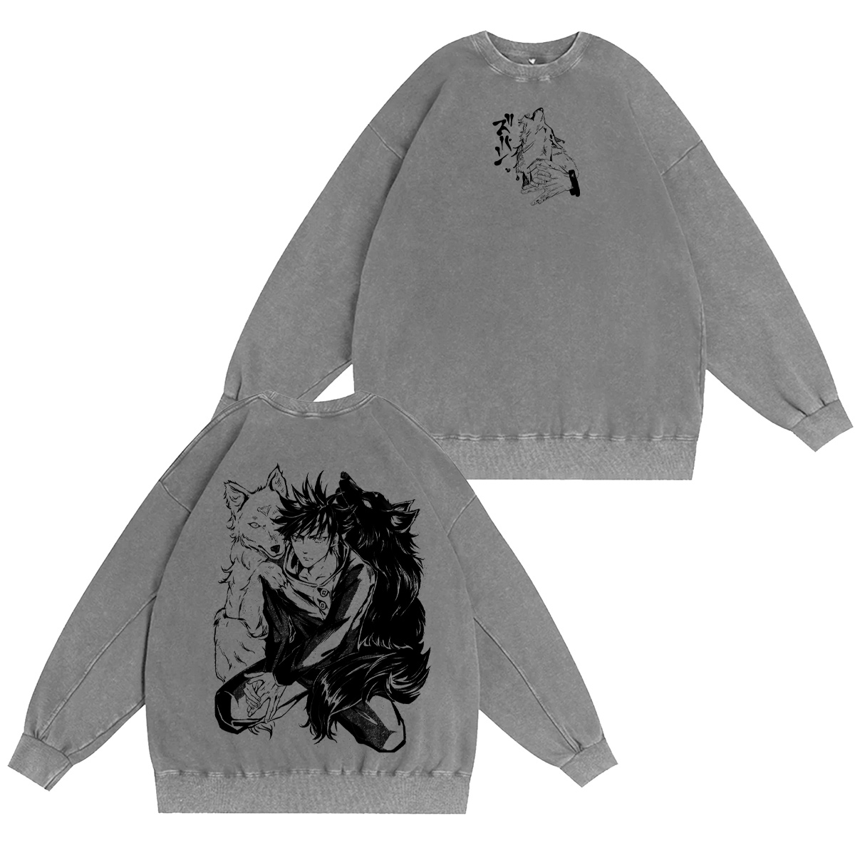 Jujutsu Kaisen Washed T-shirt/Crewneck/Hoodie